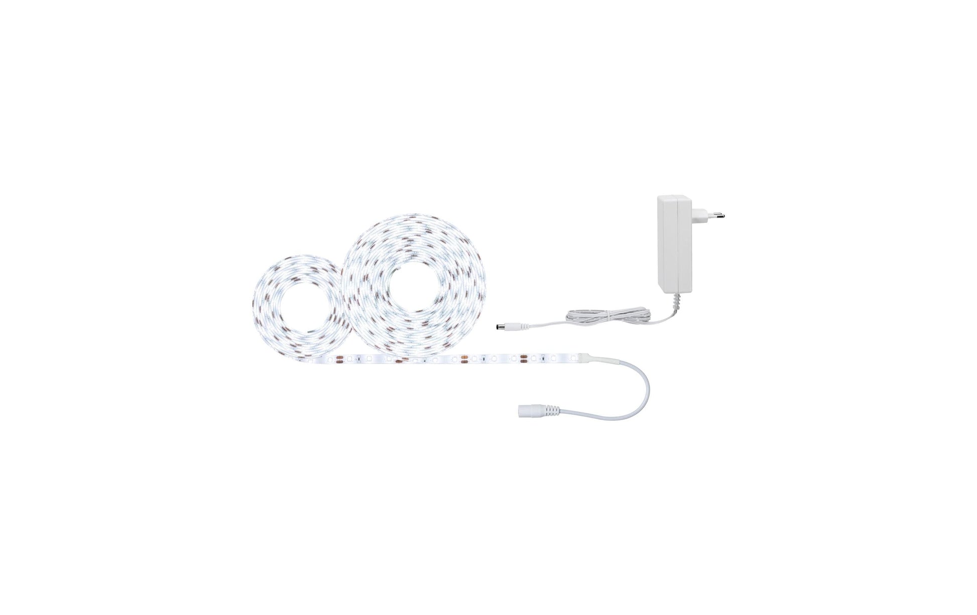 Paulmann LED-Strip – 2er Pack, 7,5 m, 2325 lm, 20 W, 6500 K, nicht dimmbar, weiss, inkl. Netzteil