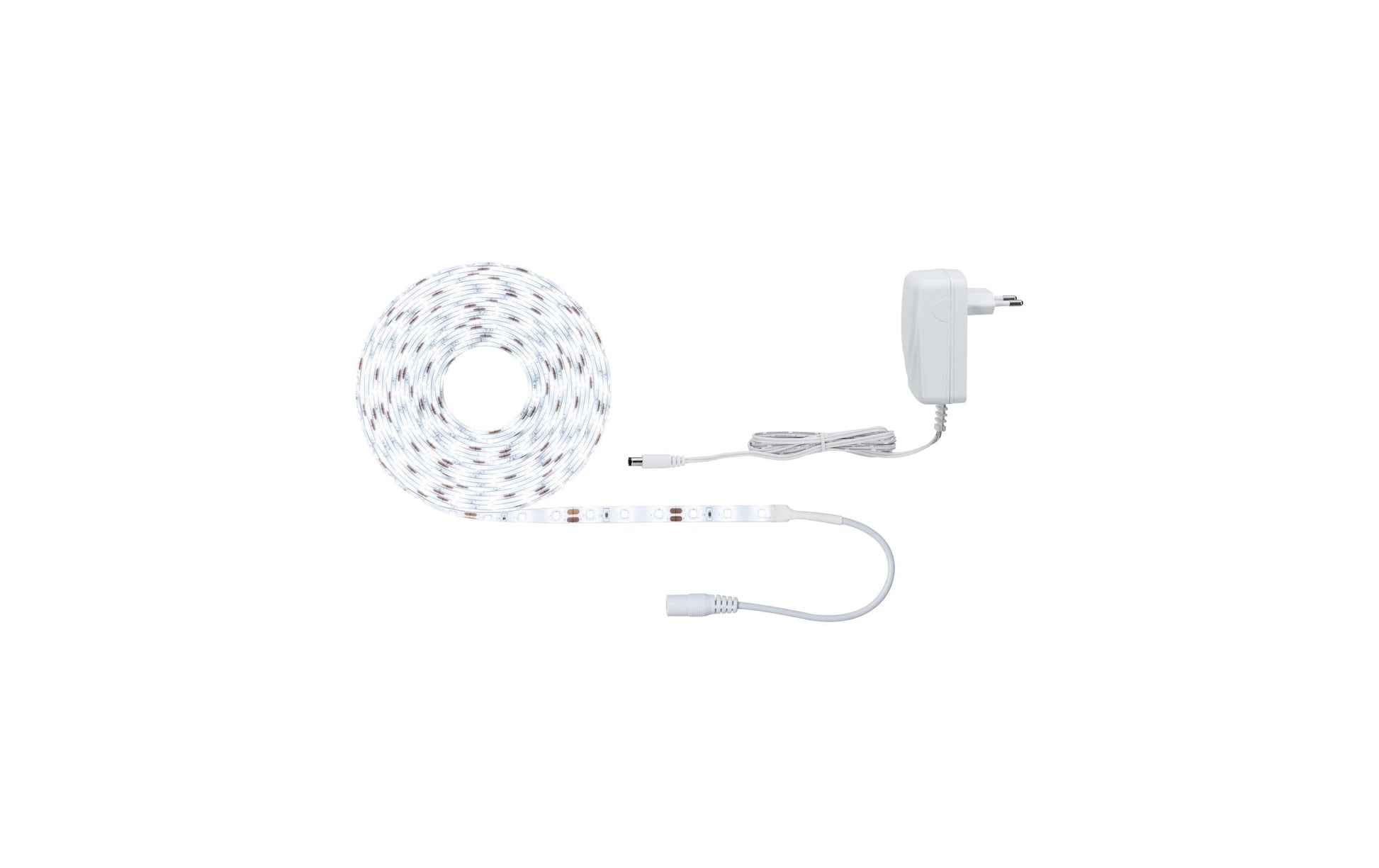 Paulmann LED-Strip SimpLED Daylight – 5 m, 1550 lm, 11 W, 6500 K, weiss, mit Netzteil