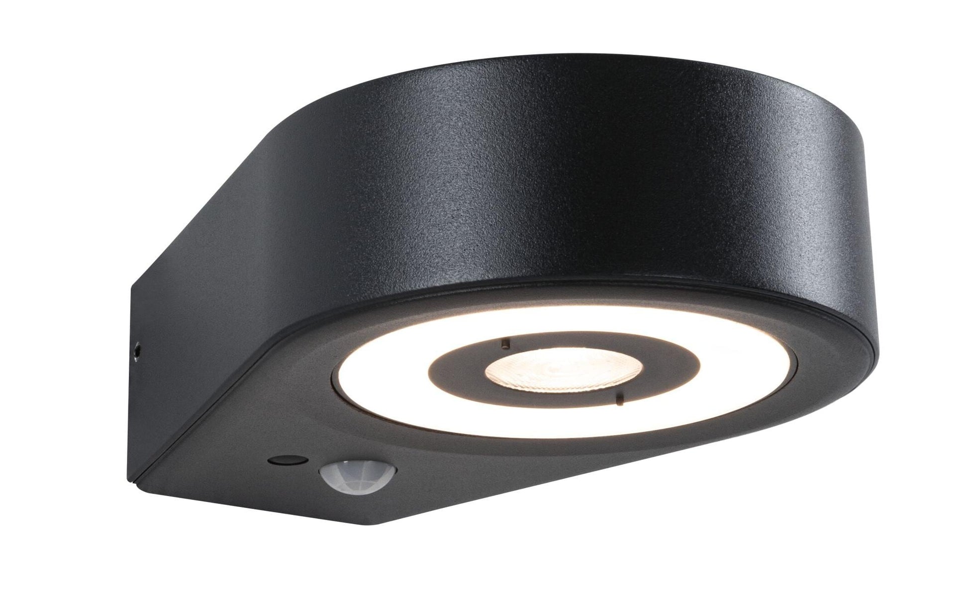Paulmann Aussenwandleuchte – 3000 K – IP44 – Netzbetrieb – mit Bewegungsmelder – Anthrazit, Aluminium