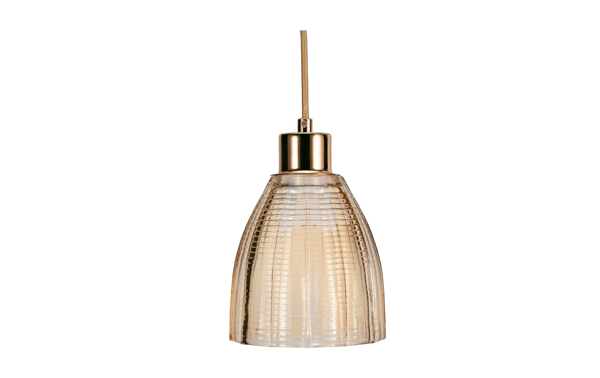 Pauleen Pendelleuchte – Ø 14 × 14 cm, 25 W, Gold, exkl. E27