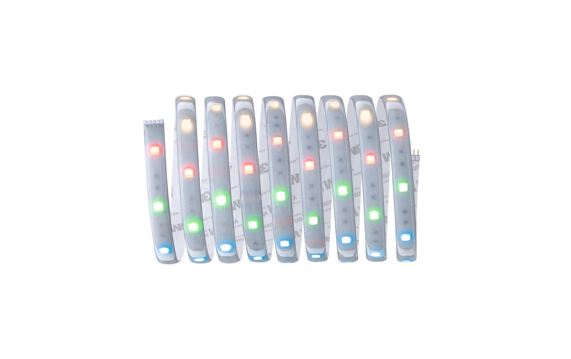 Paulmann LED-Strip MaxLED 250 – 2,5 m, 675 lm, 17 W, RGBW, dimmbar, IP44, weiss