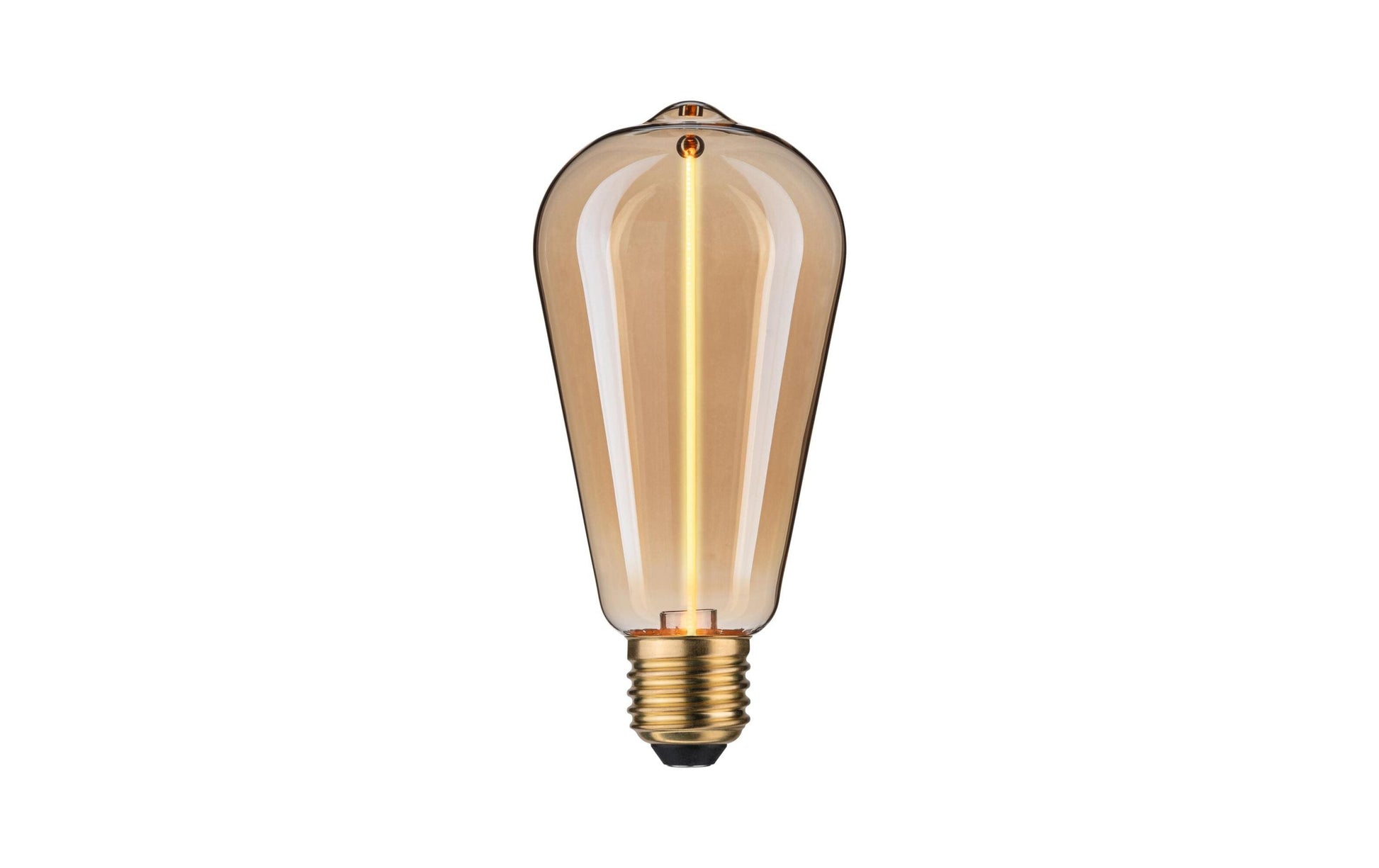Paulmann LED-Leuchtmittel E27 Kolbenform – Warmweiss 1800 K, 140 lm, 2,8 W – IP20 – 1 Stk., Gold, Glas