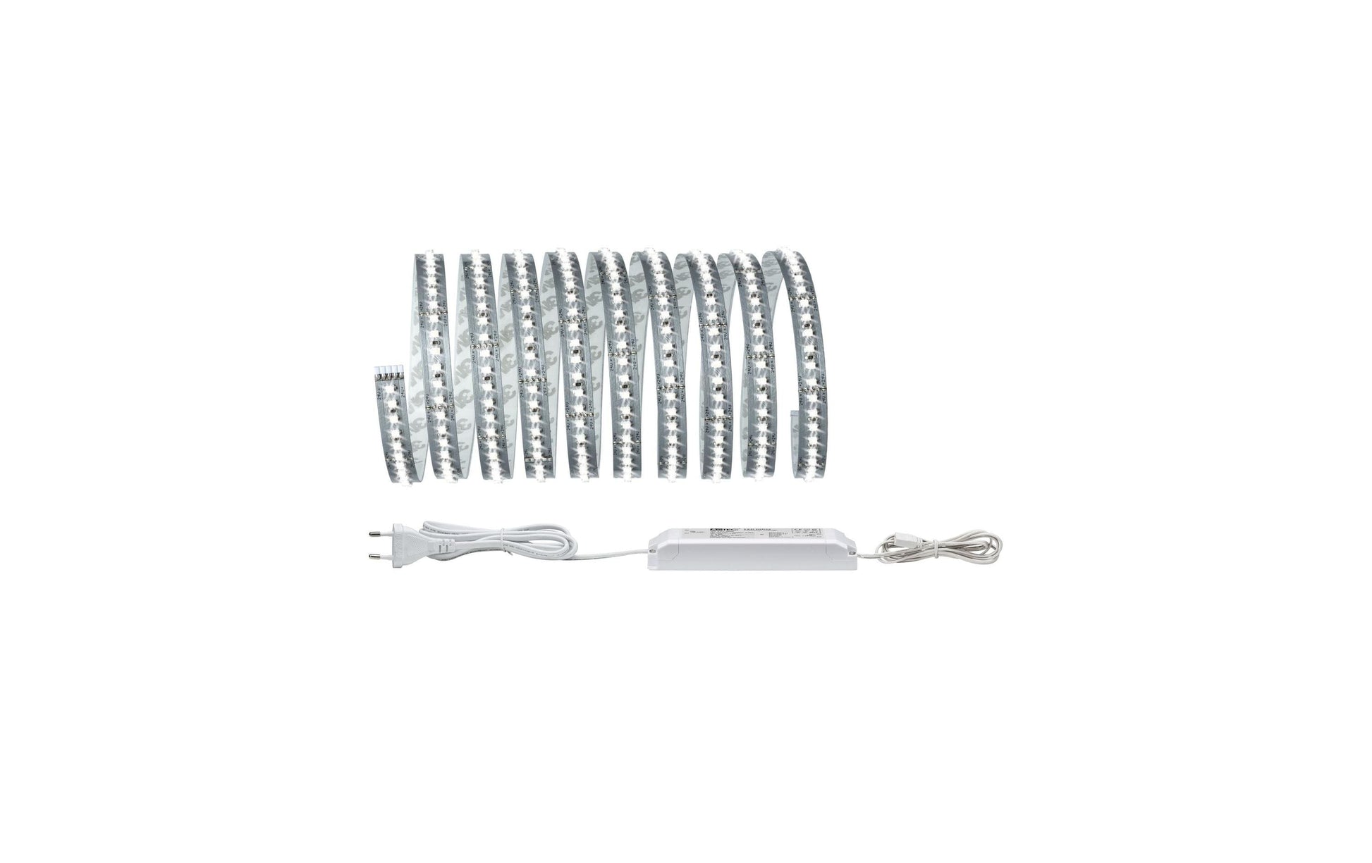 Paulmann LED-Strip MaxLED 1000 – 3 m, 3300 lm, 34 W, 6500 K, dimmbar, weiss, inkl. Netzteil