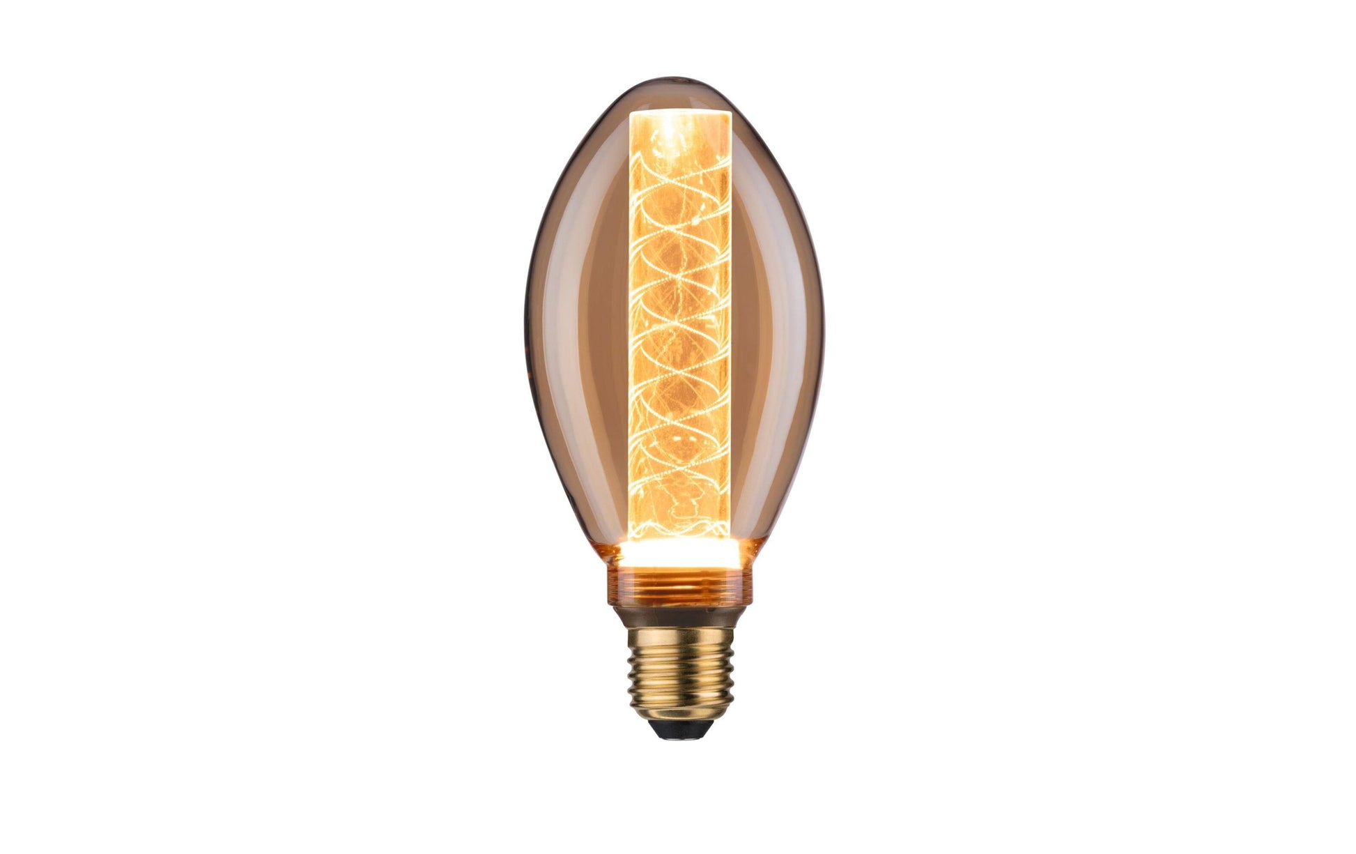 Paulmann Leuchtmittel E27 Kerze – Warmweiss 1800 K, 200 lm, 4 W – 1 Stk., Gold
