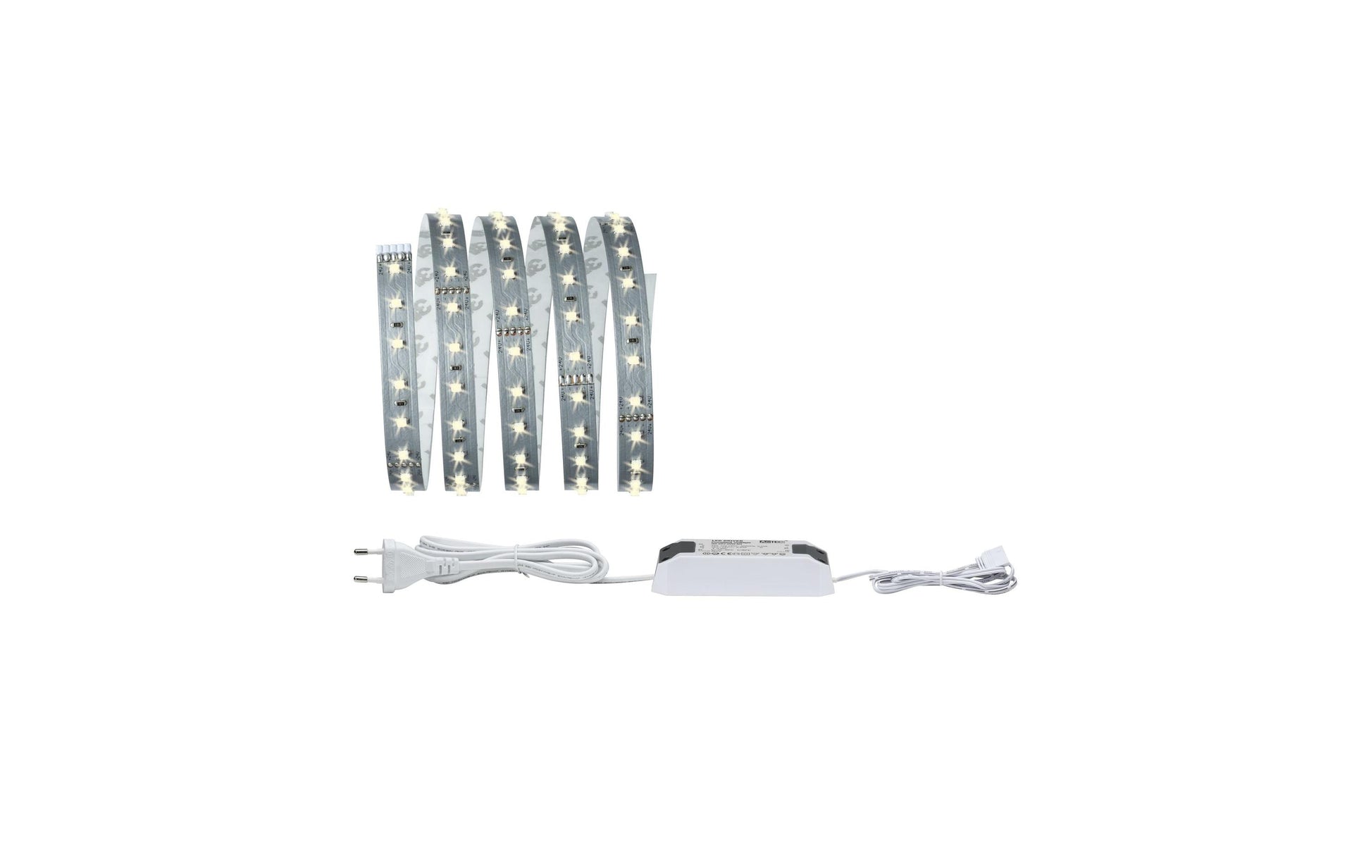 Paulmann LED-Strip MaxLED 500 – 1,5 m, 825 lm, 10 W, 2700 K, dimmbar, inkl. Netzteil, weiss