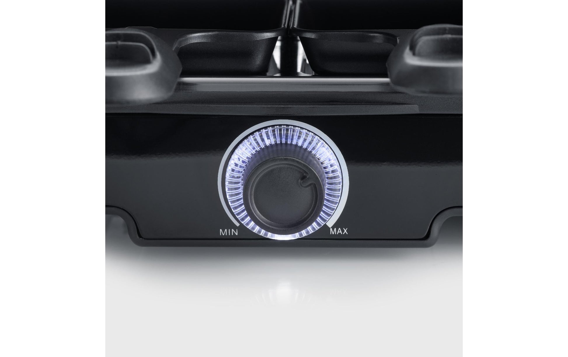 Severin Raclette RG 9670 – 8 Personen, 1400 W, Keramik-Grillplatte – schwarz