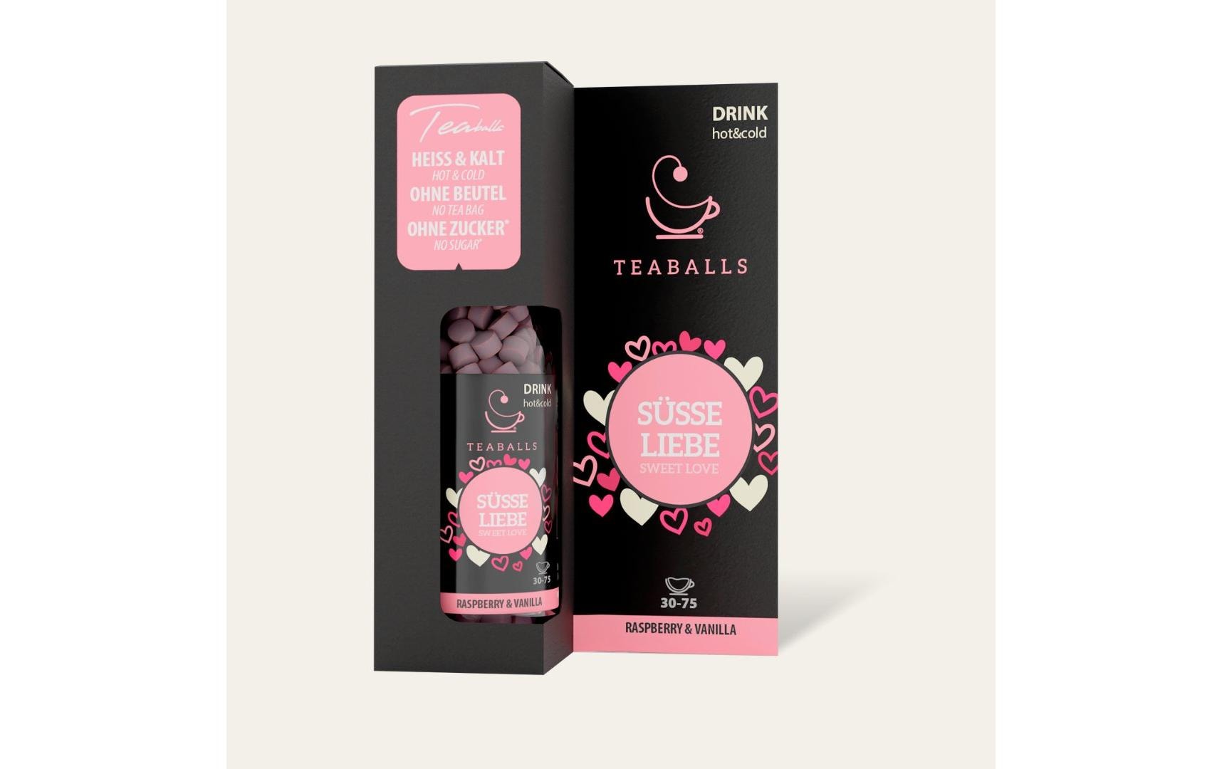 Teaballs Früchtetee Zitrone – Instant-Teaballs 150 Stück
