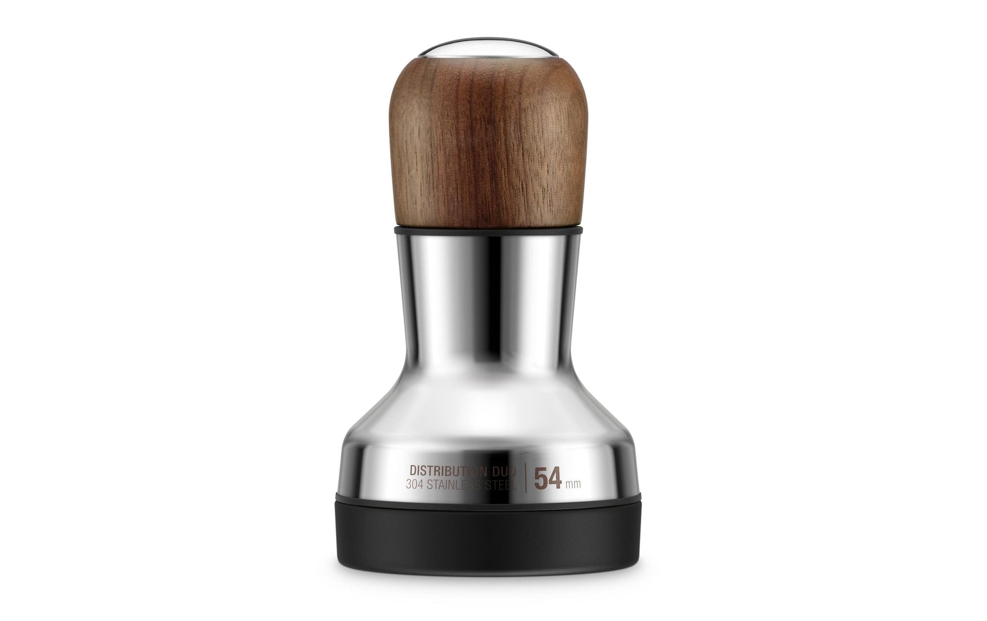 Sage Tamper – Ø 5,4 cm – für 54 mm Siebträger – Walnuss/Edelstahl