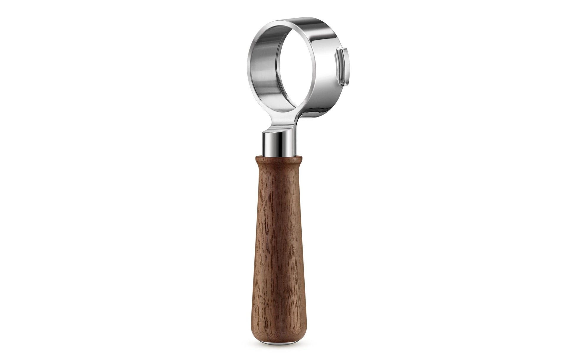 Sage Filtergriff Naked Portafilter – für 58 mm Siebträger, Edelstahl/Walnuss