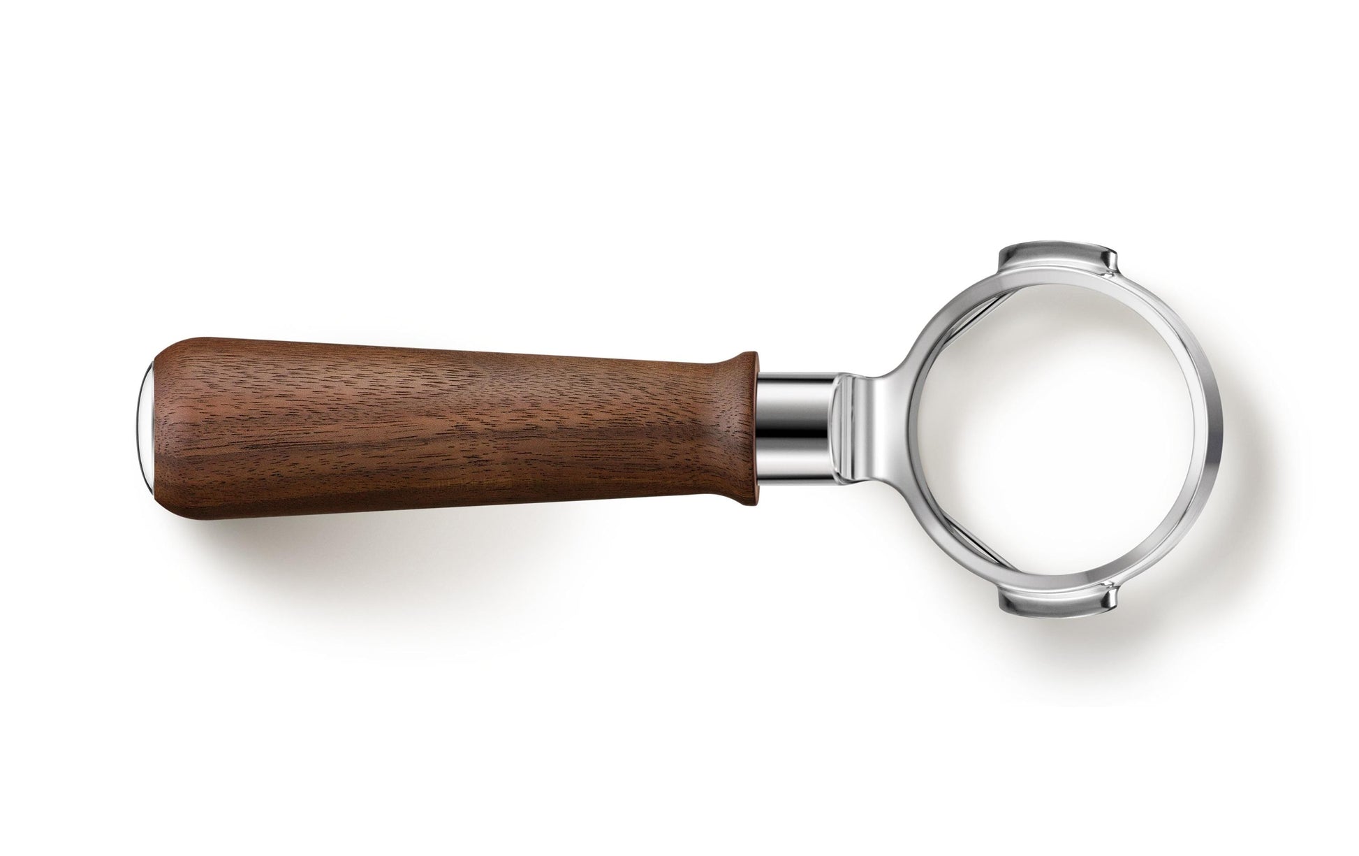 Sage Filtergriff Naked Portafilter – für 58 mm Siebträger, Edelstahl/Walnuss