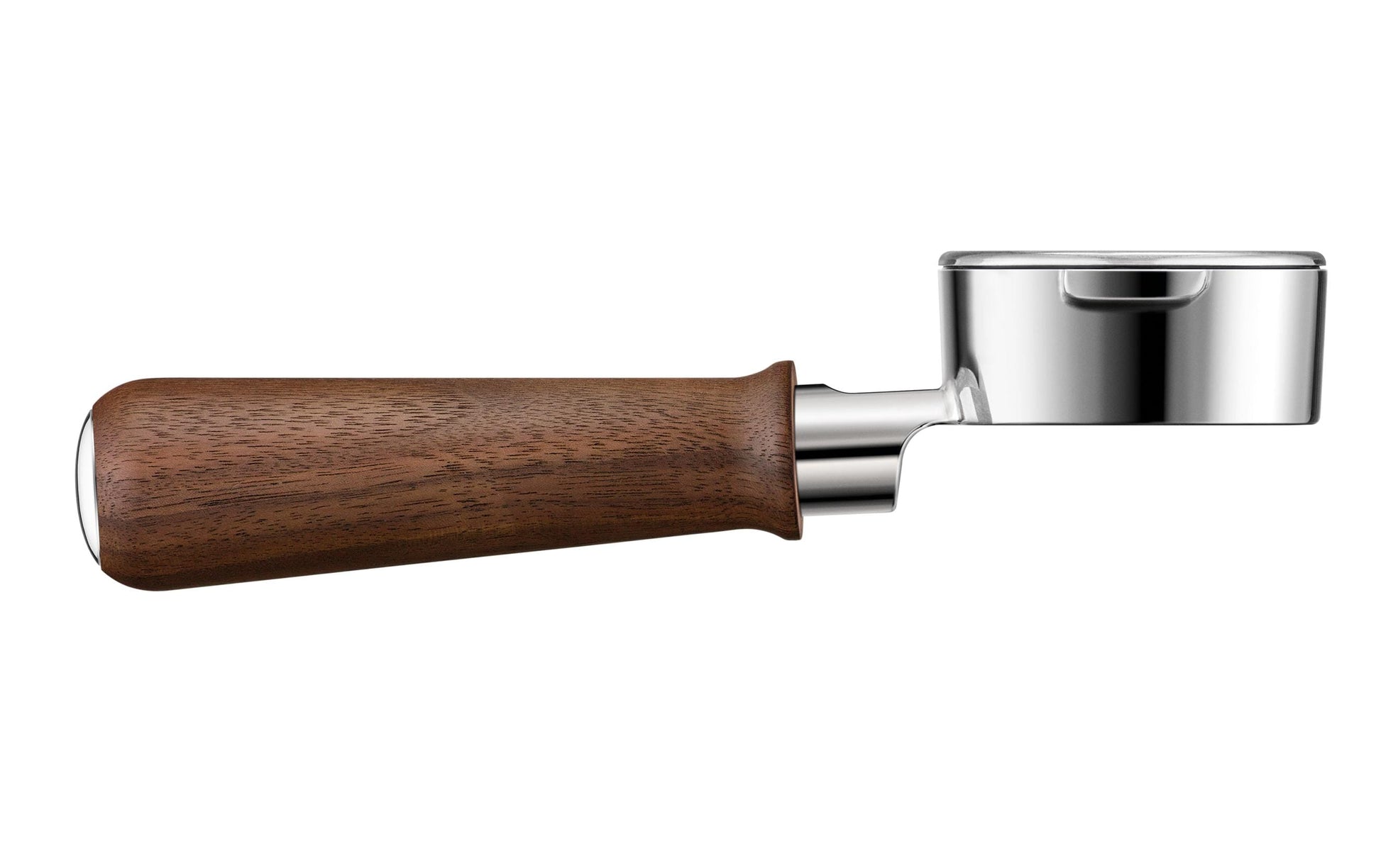 Sage Filtergriff Naked Portafilter – für 58 mm Siebträger, Edelstahl/Walnuss