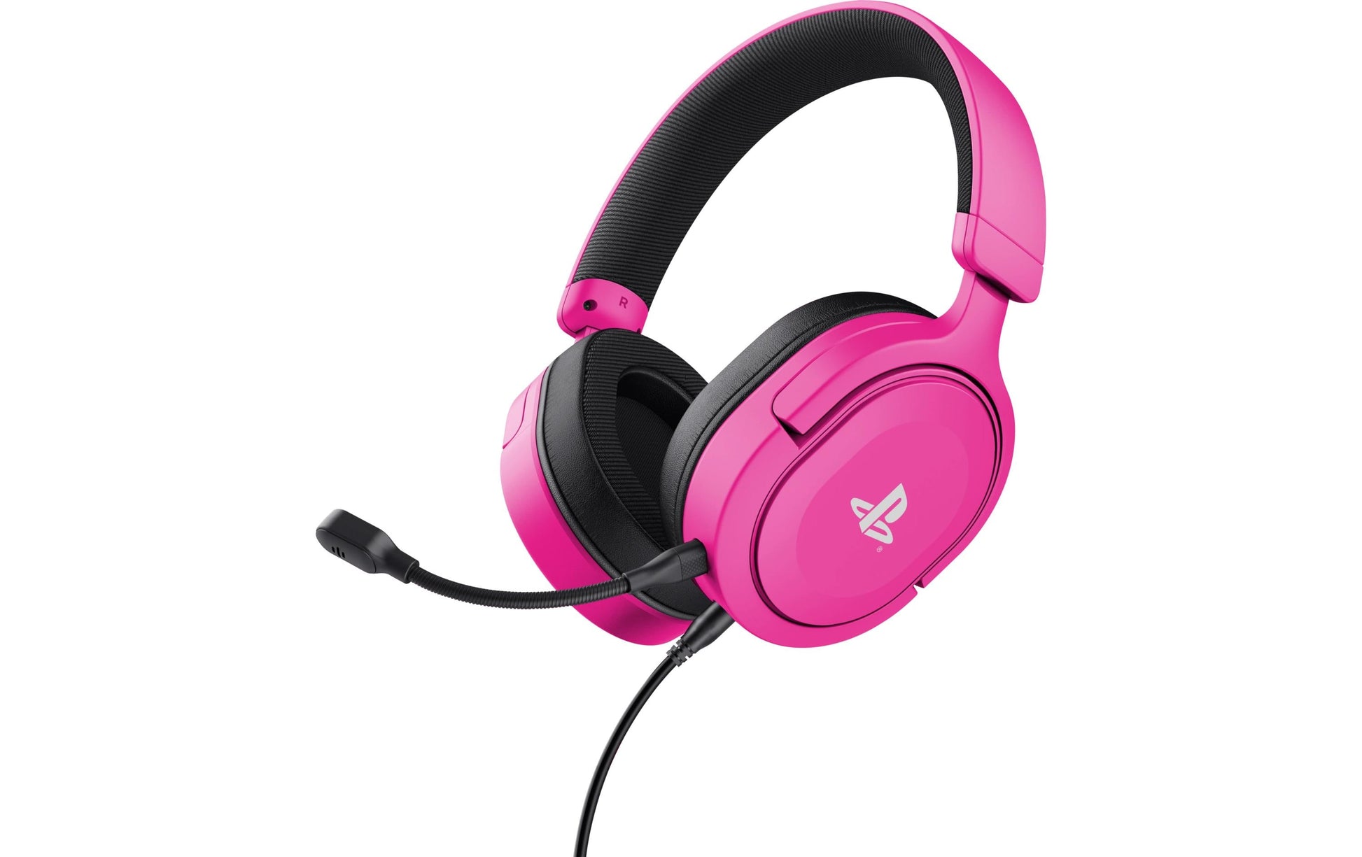 Trust GXT 498P Forta Gaming-Headset – Over-Ear, Stereo, Kabelgebunden, 3,5 mm Klinke, Rosa