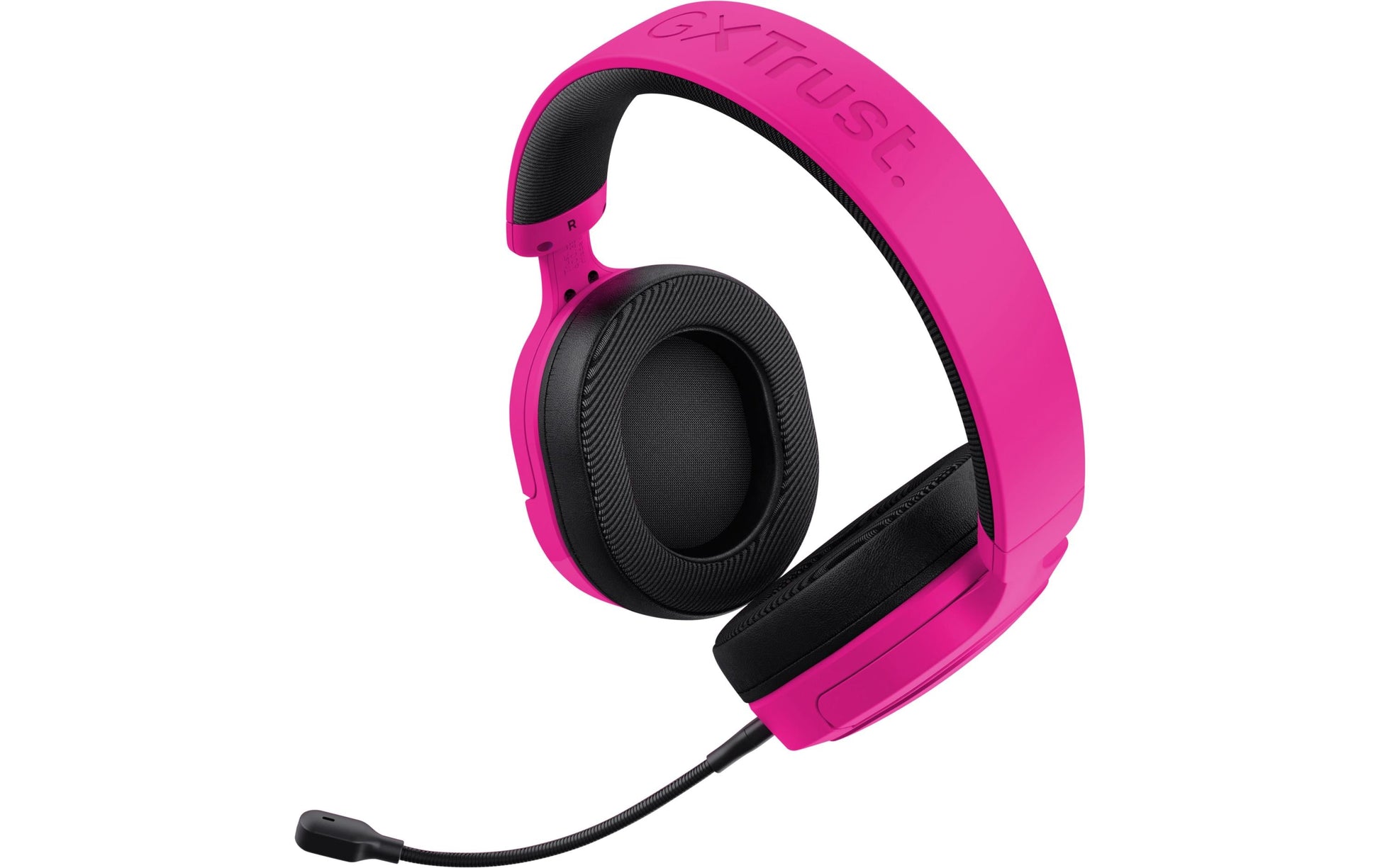 Trust GXT 498P Forta Gaming-Headset – Over-Ear, Stereo, Kabelgebunden, 3,5 mm Klinke, Rosa