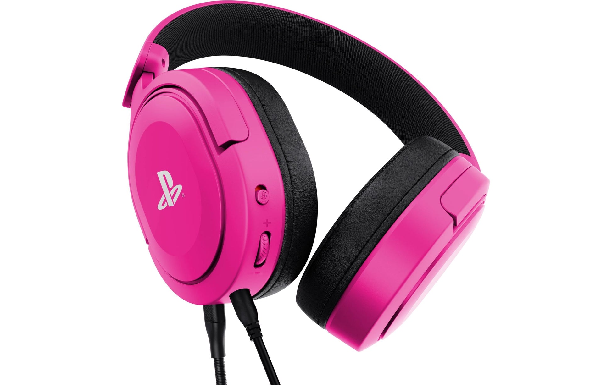 Trust GXT 498P Forta Gaming-Headset – Over-Ear, Stereo, Kabelgebunden, 3,5 mm Klinke, Rosa
