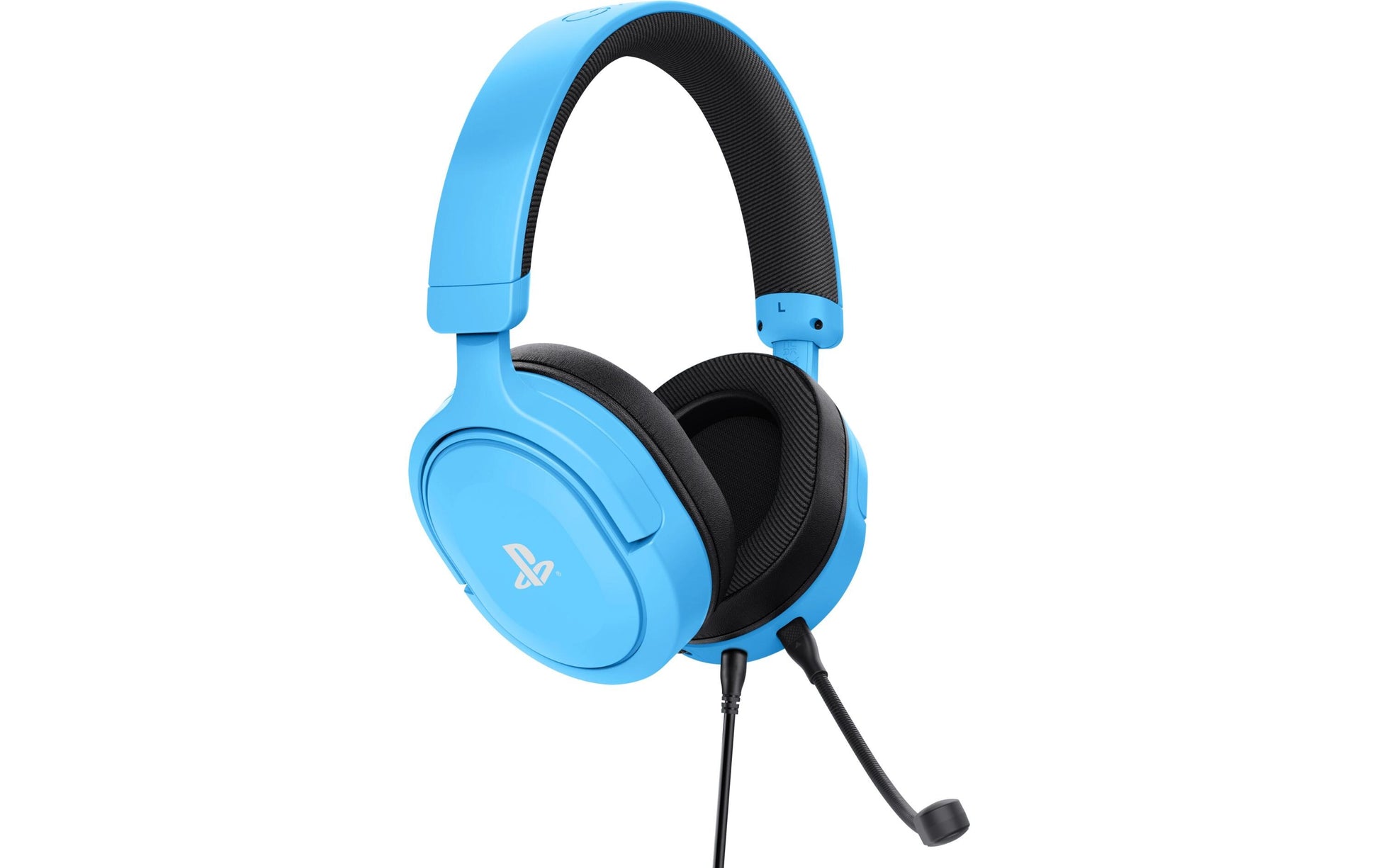 Trust GXT498B Forta Gaming-Headset – Over-Ear, Stereo, 3,5 mm Klinke, für PS5, PS4 und andere, Blau