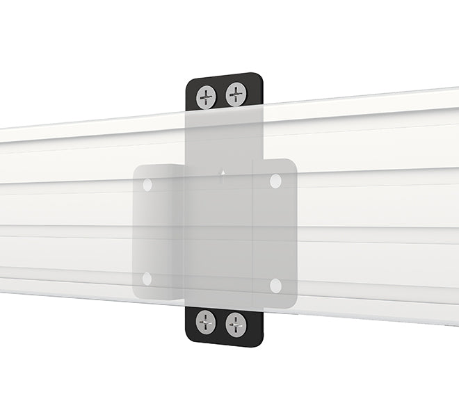 B-Tech Spezialhalterung/Montageset für System X Rail – Schwarz