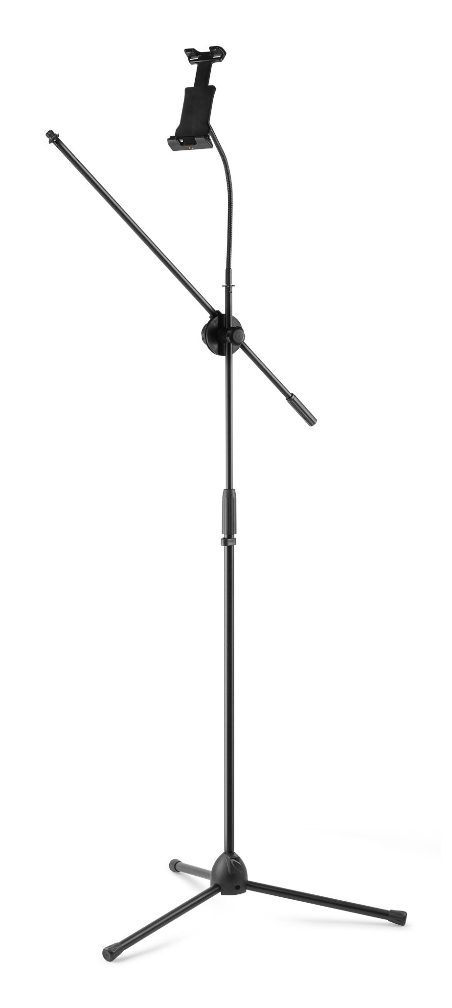 Vonyx MS10TH – Mikrofonständer – Bodenstativ, Höhenverstellbar, 92–155 cm, 1,85 kg – Schwarz
