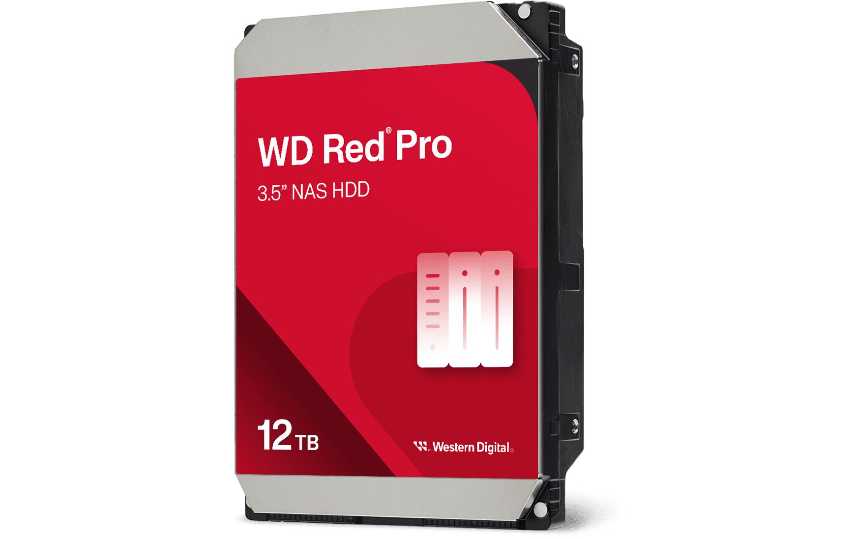 Western Digital Red Pro – 12 TB, 7'200 U/min
