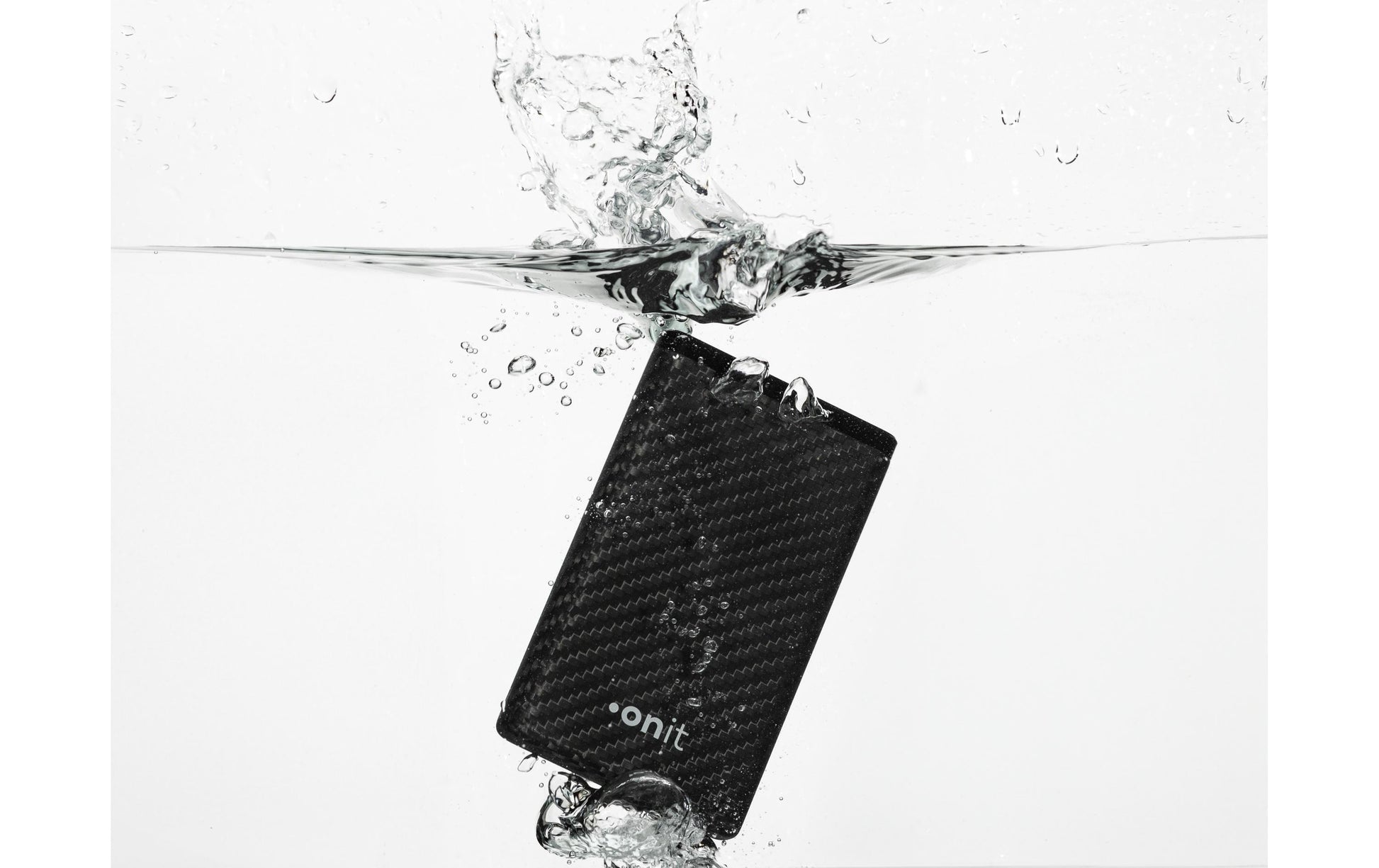 ONIT Powerbank 10000 mAh, PD 22,5 W, 2× USB-C, Durchgangsladung, für Smartphones, Tablets, Schwarz