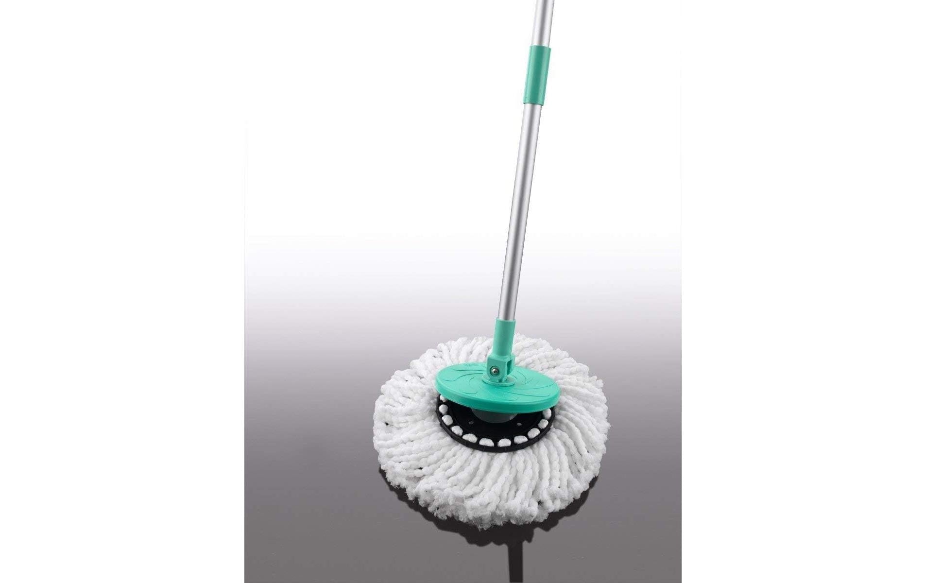 CLEANmaxx Wischbezug 05551 – 2 Stk. – Polyester/Polypropylen – 36,0 × 36,0 × 3,5 cm