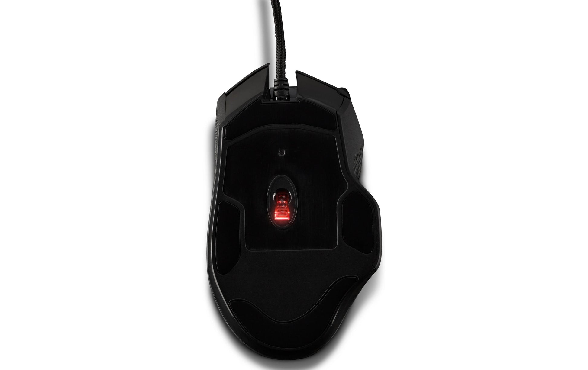 Erazer Mouse Wizard P20 Gaming-Maus – kabelgebunden, für Rechtshänder, RGB, umschaltbare DPI, schwarz