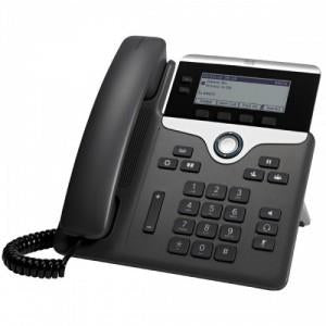 Cisco 7821 – IP-Telefon, 2 SIP-Konten, 3,5", Freisprechen, Anrufer-ID, PoE, für diverse SIP-Systeme