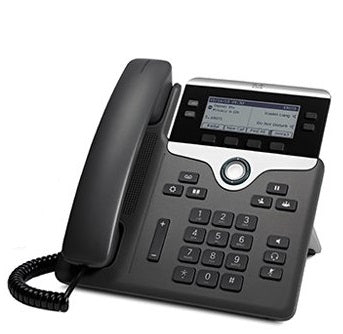Cisco 7841 – IP-Telefon, 4 SIP-Konten, 3,5", Gigabit, PoE, Anthrazit