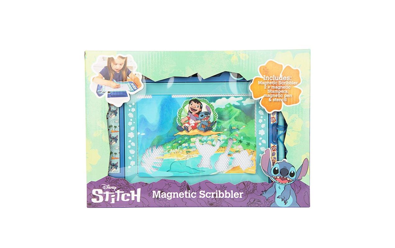 Stitch Magnettafel – 33 × 3 × 23 cm – ab 3 Jahren – Kunststoff, blau