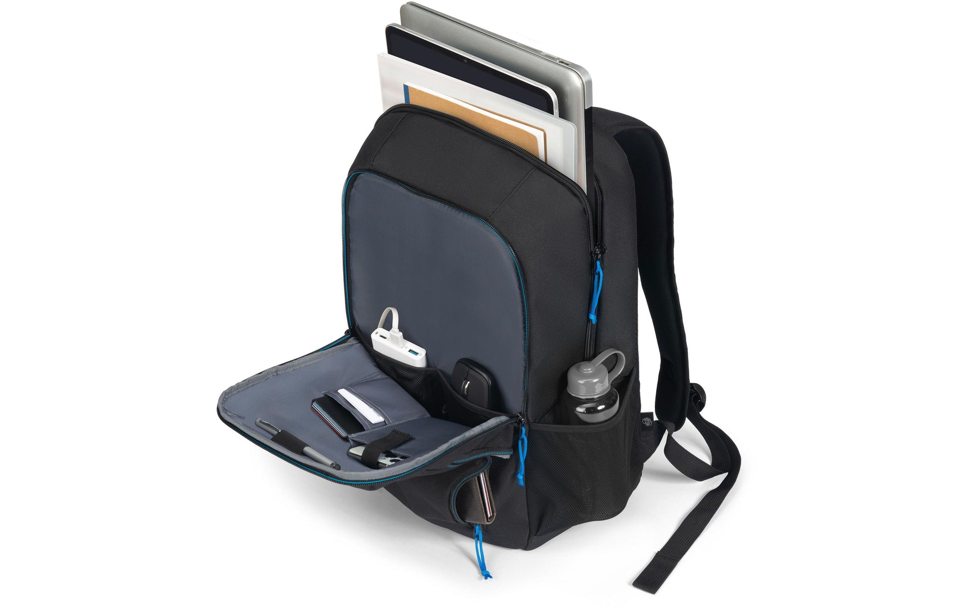 DICOTA Spin II – Notebook-Rucksack – für 13–16"-Notebook, Schwarz