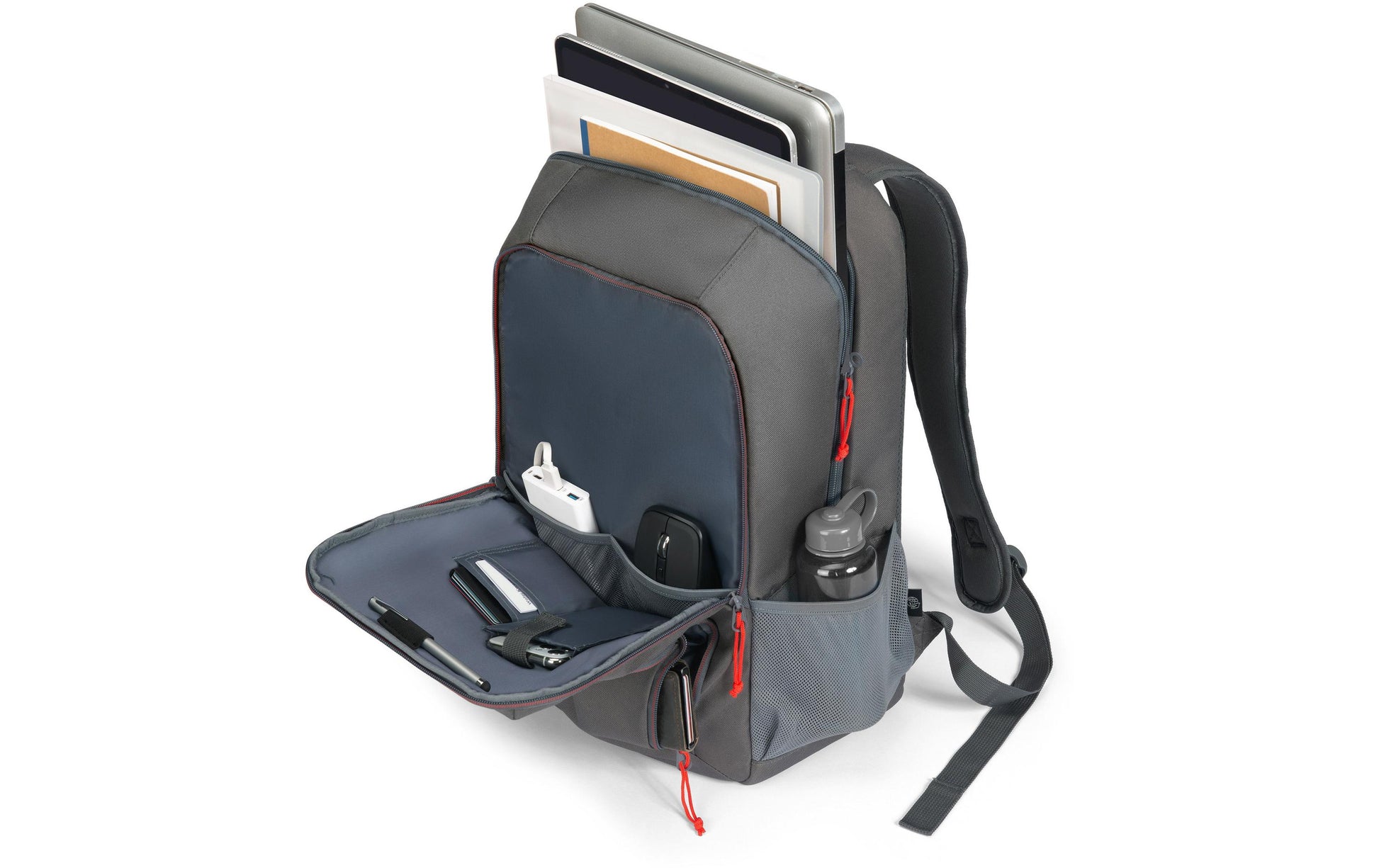 DICOTA Spin II – Notebook-Rucksack – für 13–16" Notebook, Grau