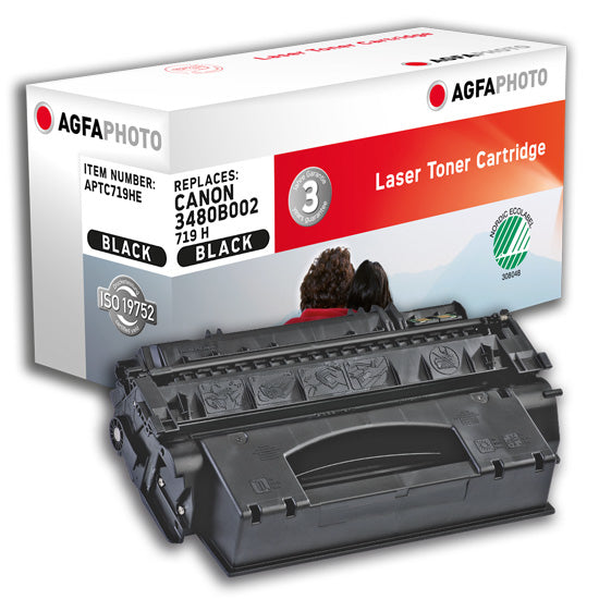 AgfaPhoto 3480B002 Schwarzer Toner – Kompatibel – 6'400 Seiten – für Canon