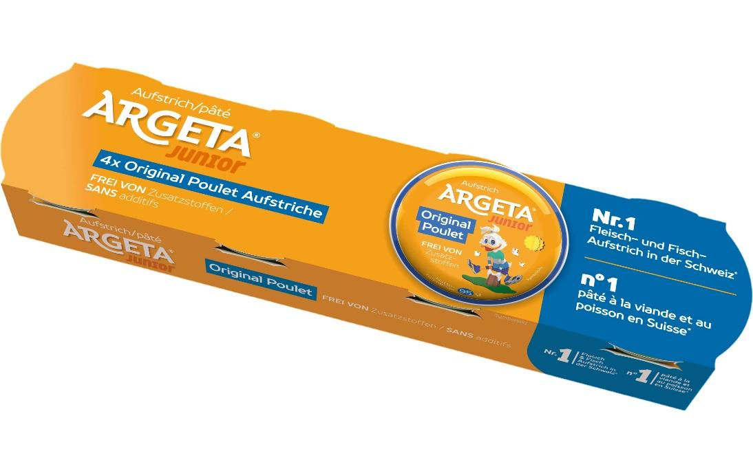 Argeta Aufstrich Poulet Junior – 4×95 g
