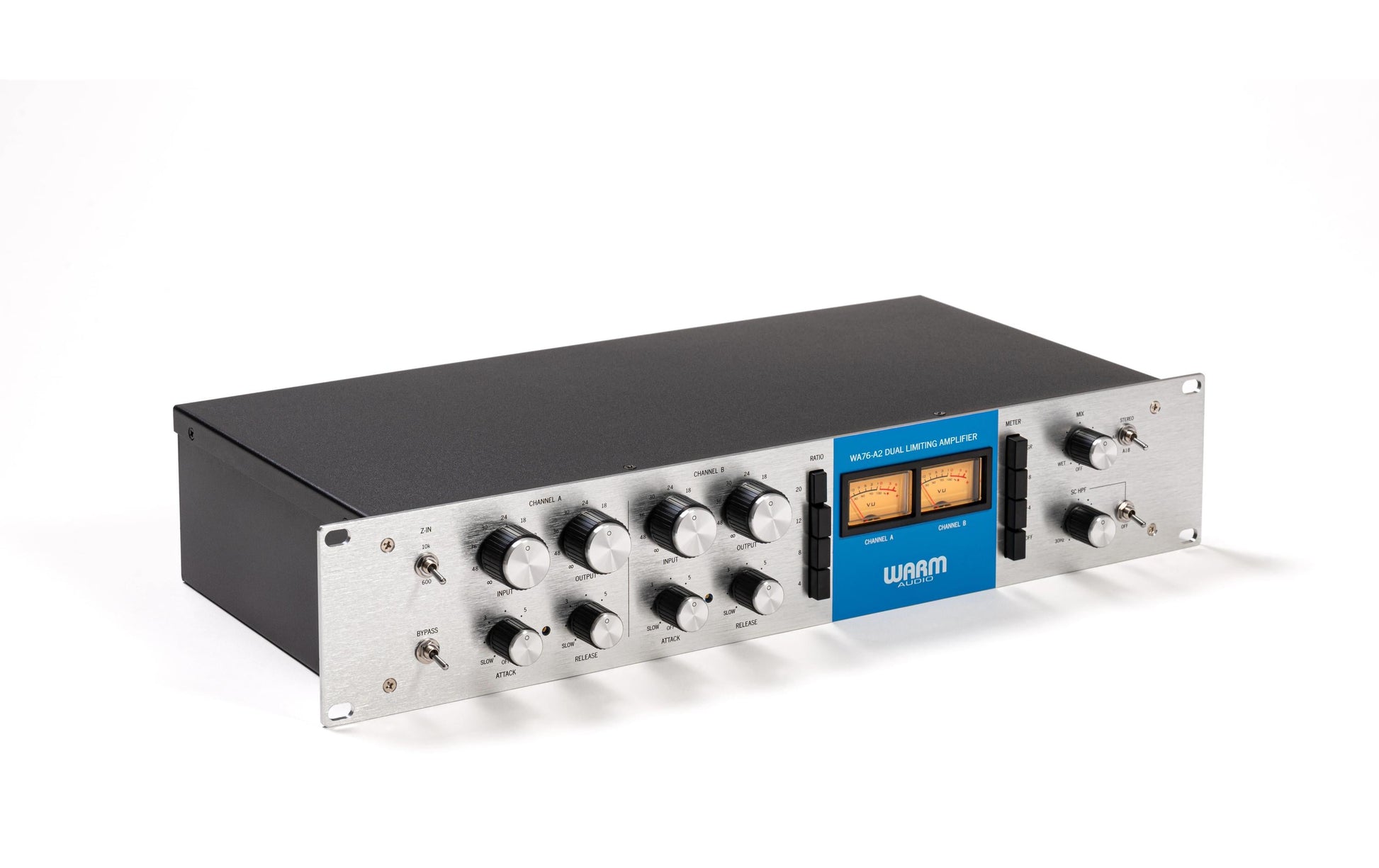 Warm Audio WA76-A2 – Mikrofon-Vorverstärker, XLR, Netzbetrieb, Grau