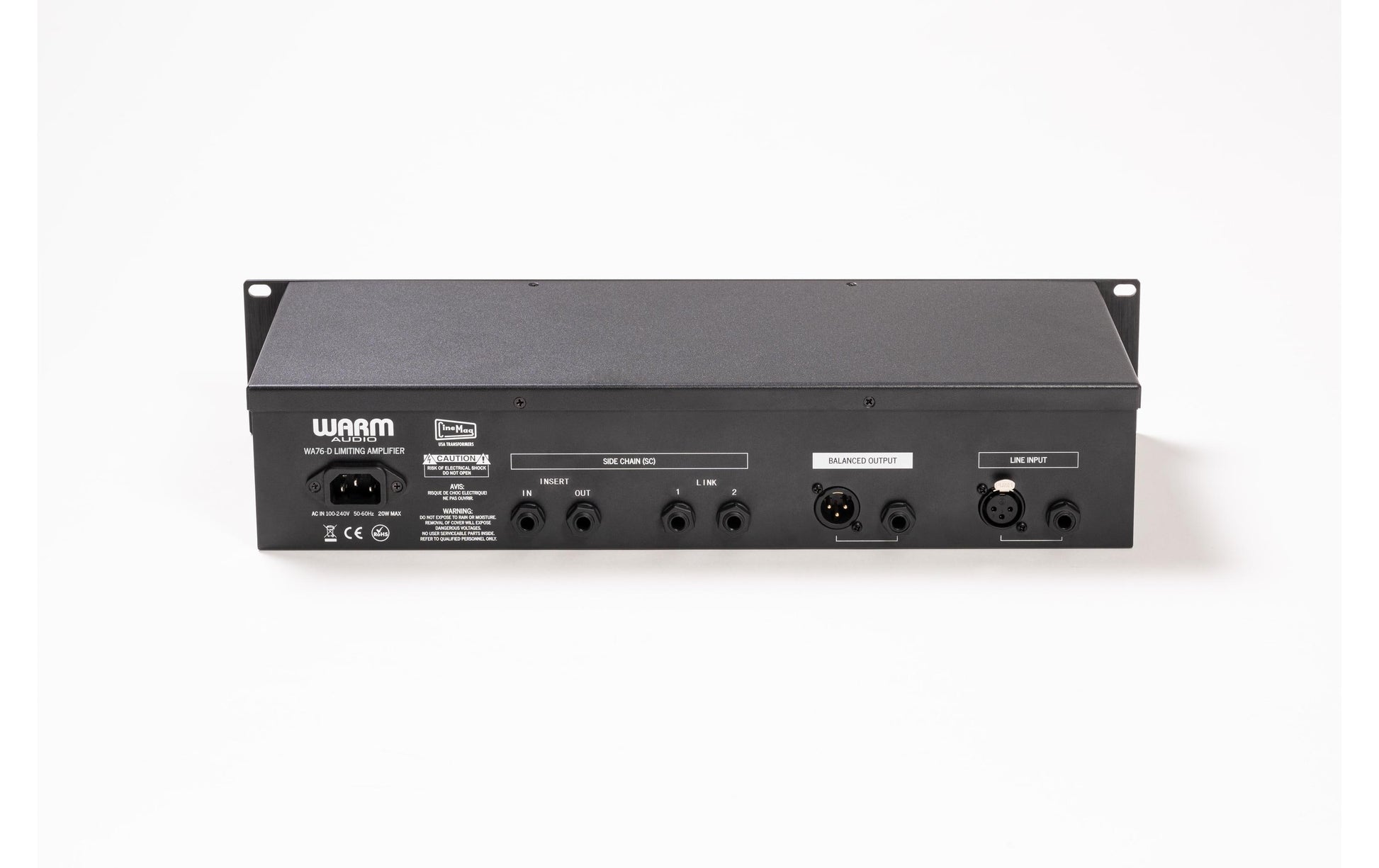 Warm Audio WA76-D – Studio-Prozessor (Kompressor), XLR, Dunkelgrau
