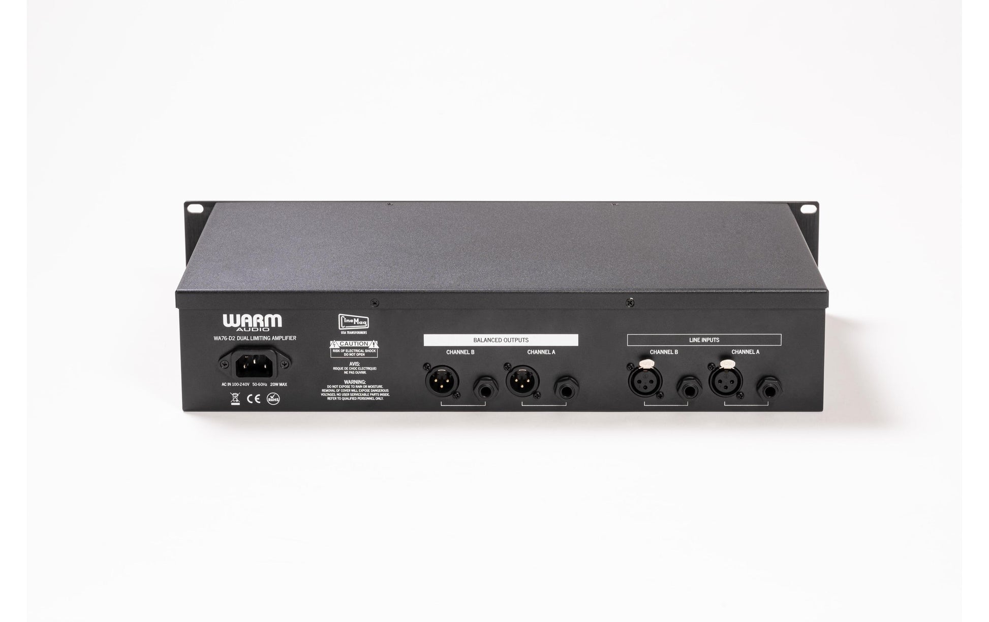 Warm Audio WA76-D2 – Kompressor, XLR, Grau