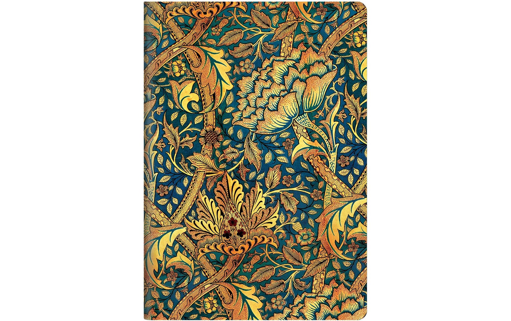 Paperblanks Notizheft – A5 – blanko – 80 Seiten – 100 g/m² – Hardcover, perforiert – blau – FSC