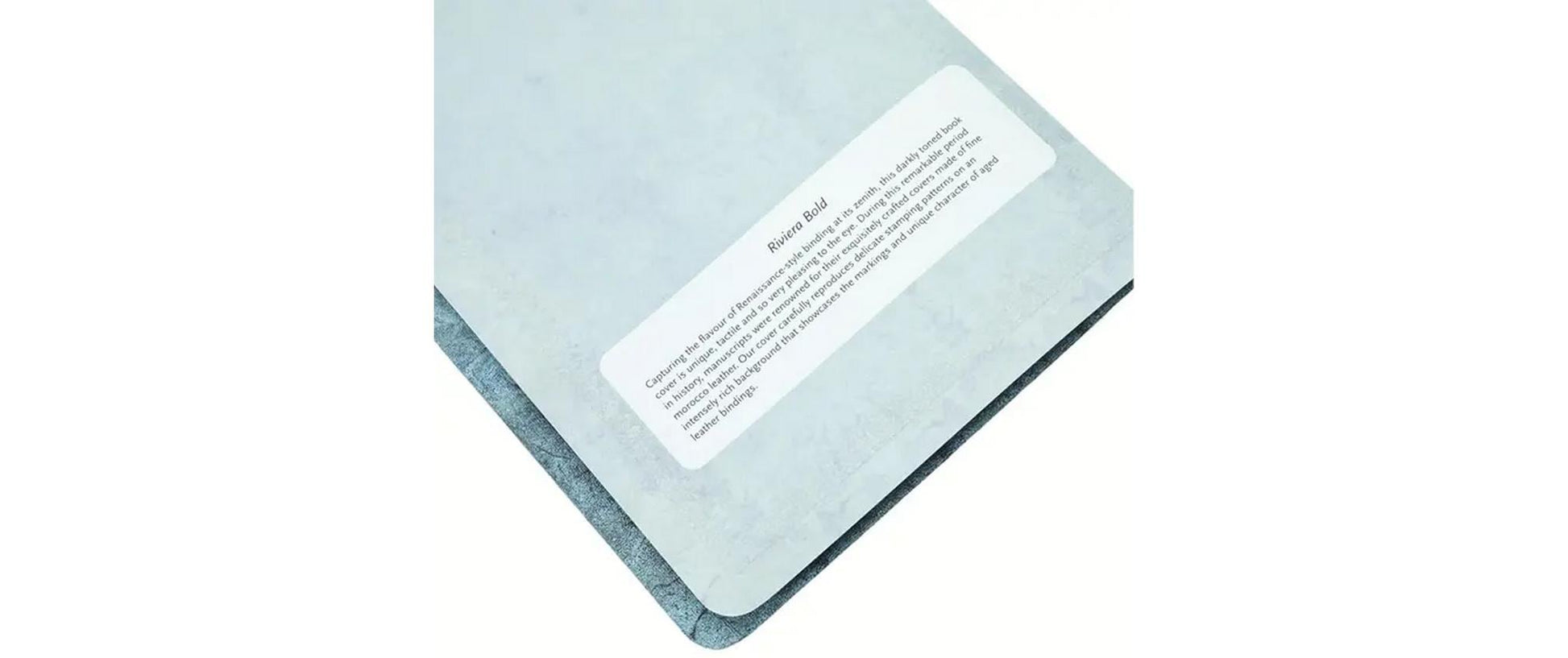 Paperblanks Notizheft – A5 – 80 Blatt – 100 g/m² – Hardcover, perforiert, abgerundete Kanten, blau, FSC