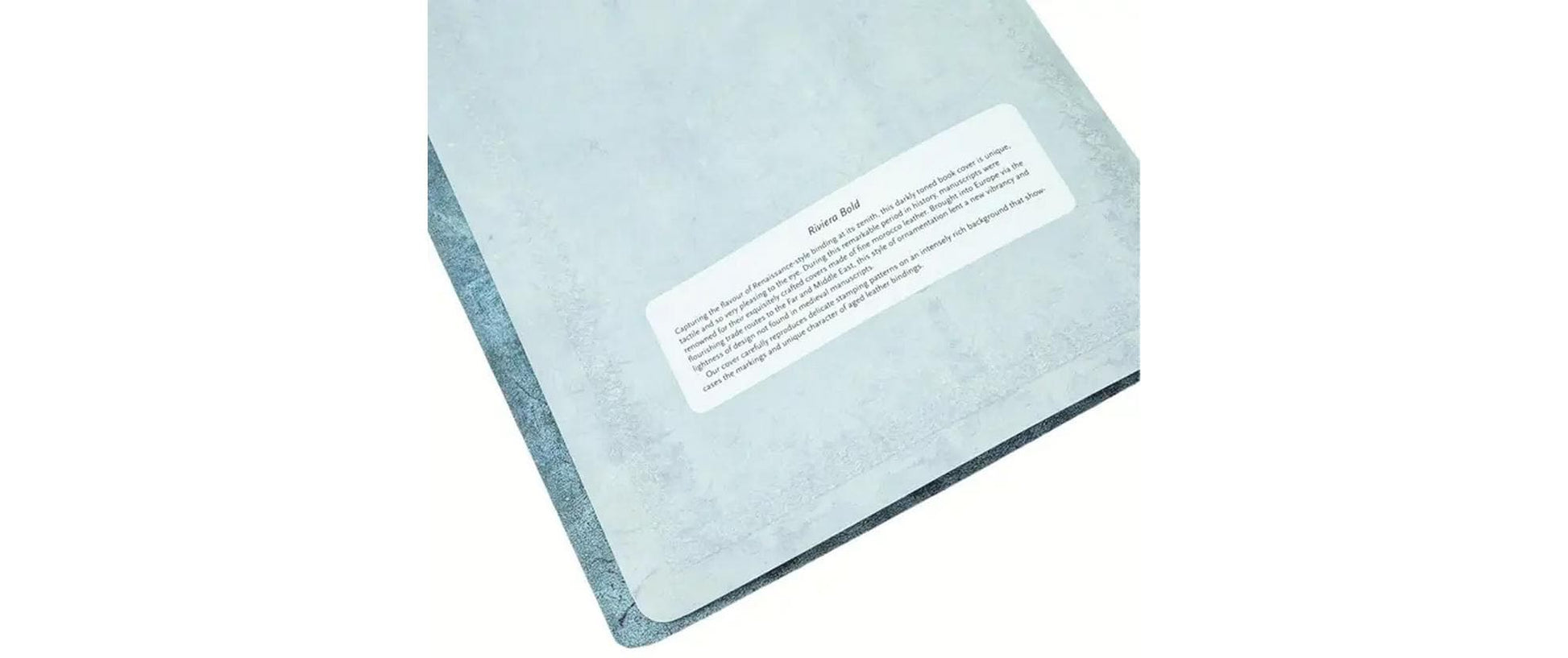 Paperblanks Notizheft – A4 – 80 Seiten – 100 g/m² – Hardcover, perforiert, abgerundete Kanten, blau, FSC