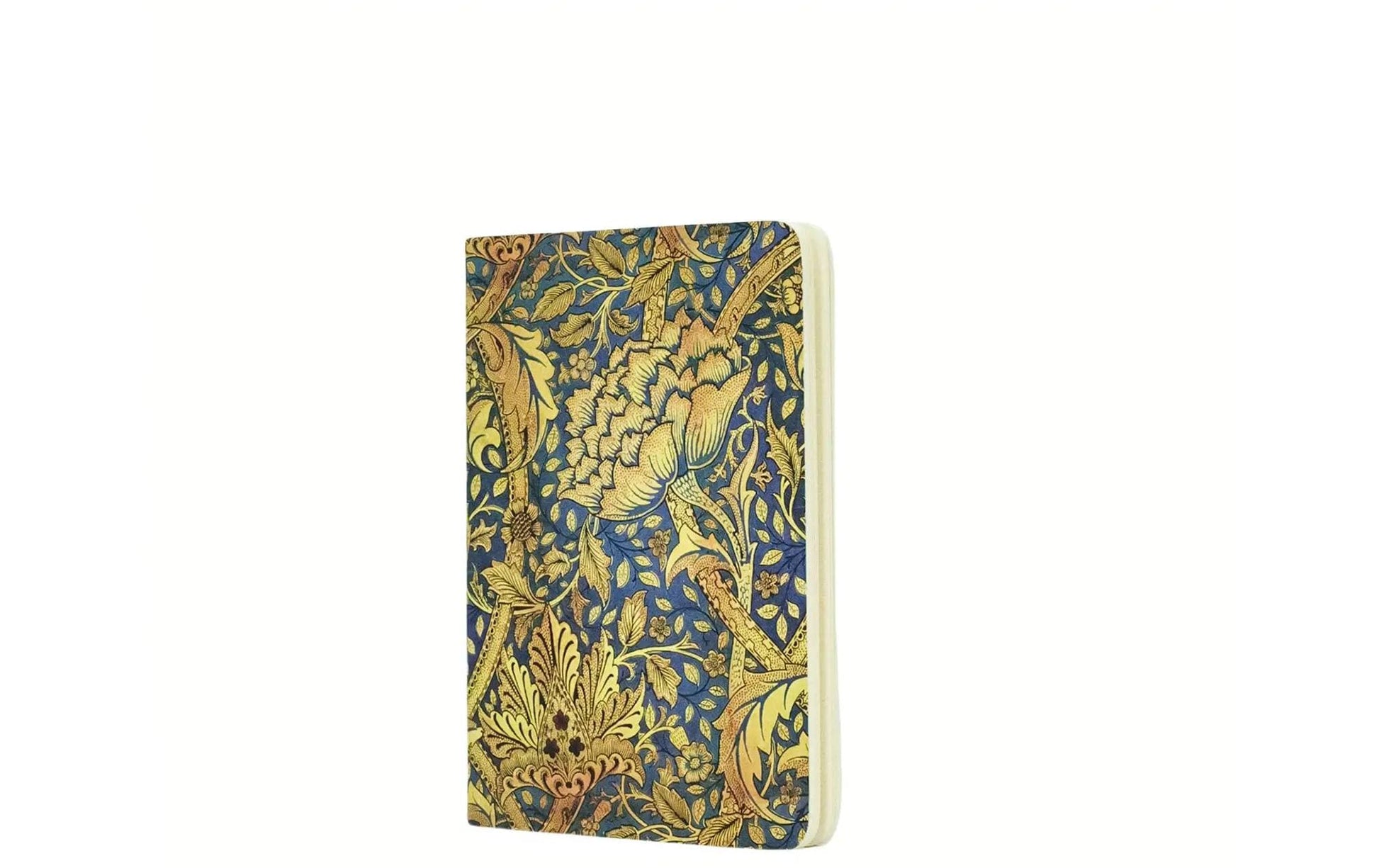Paperblanks Notizheft – A6 – 80 Seiten – 100 g/m² – Hardcover, perforiert, abgerundete Kanten, blau, FSC