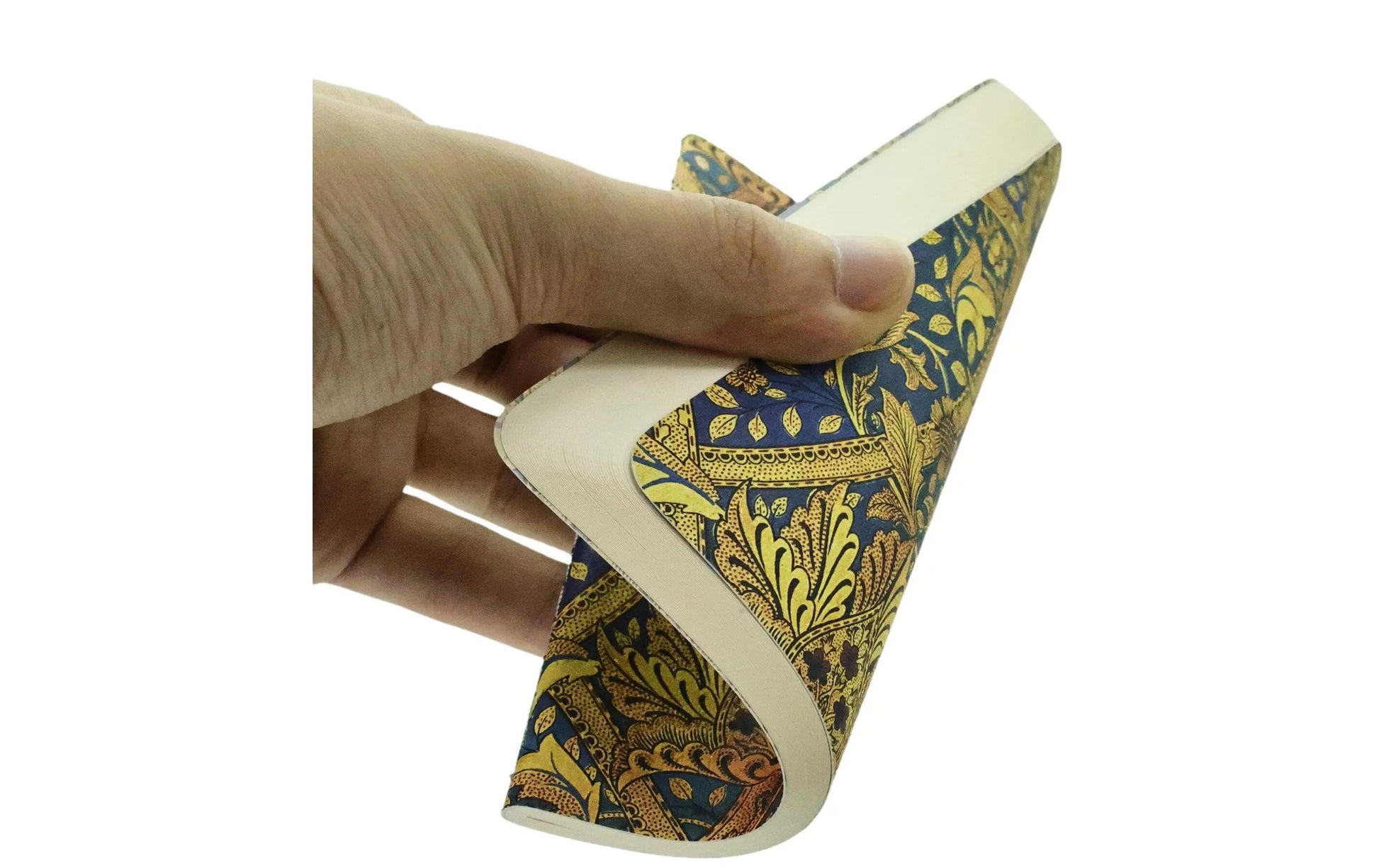 Paperblanks Notizheft – A6 – 80 Seiten – 100 g/m² – Hardcover, perforiert, abgerundete Kanten, blau, FSC