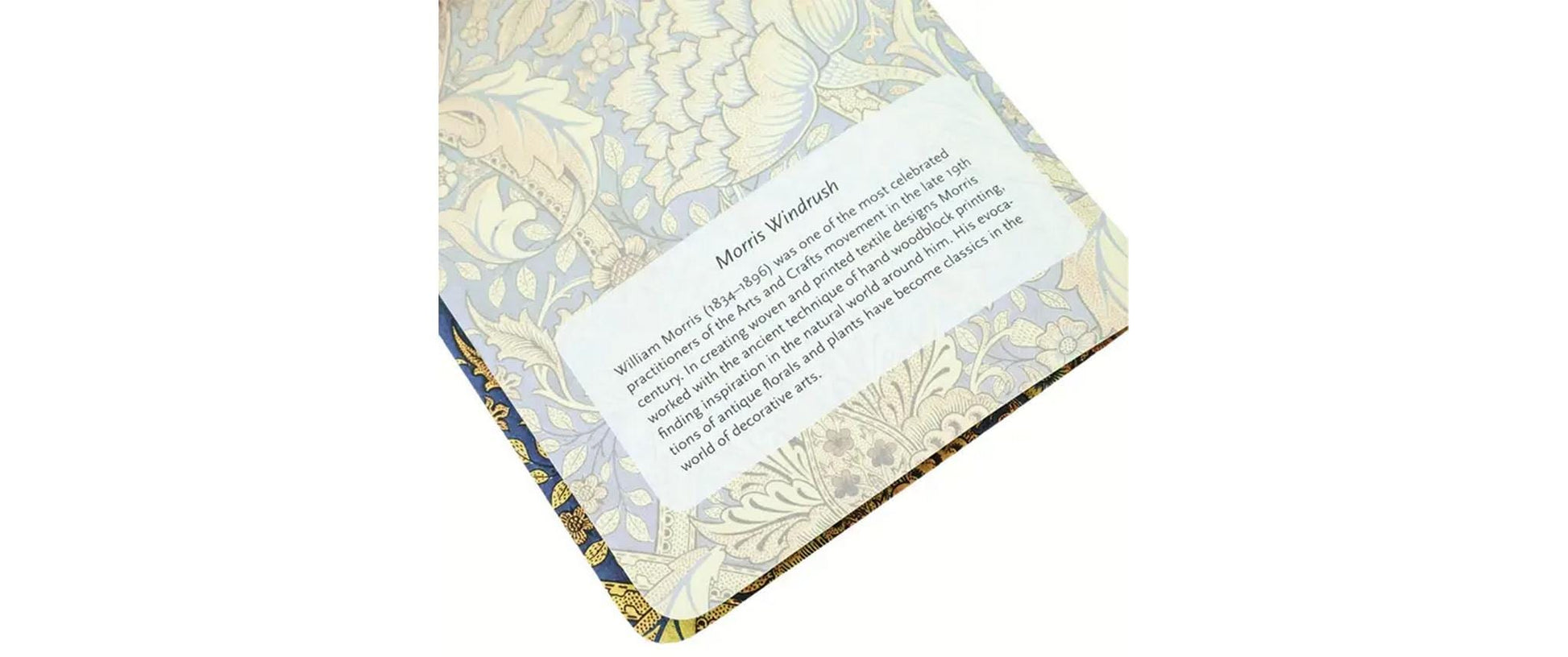 Paperblanks Notizheft – A6 – 80 Seiten – 100 g/m² – Hardcover, perforiert, abgerundete Kanten, blau, FSC