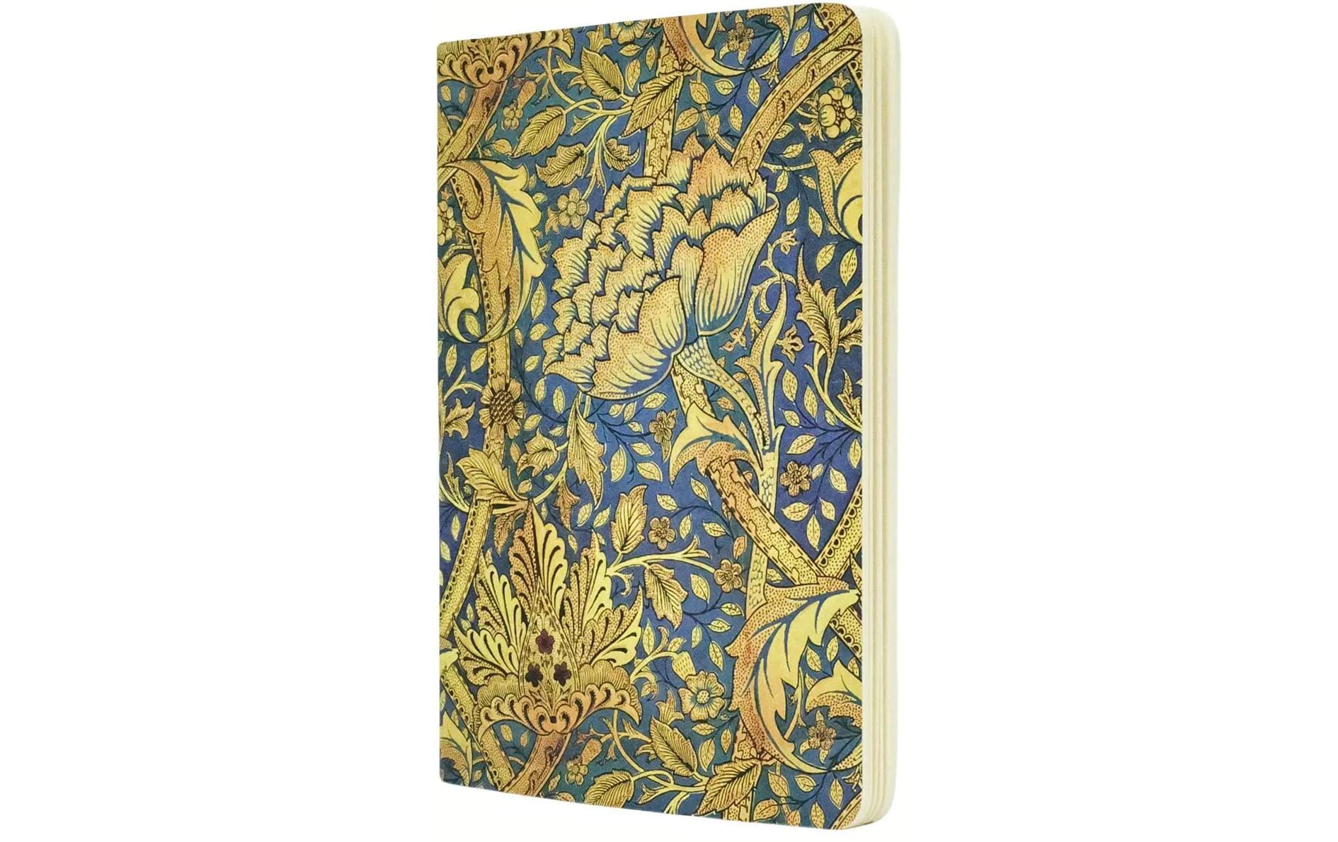 Paperblanks Notizheft – A5 – blanko – 80 Seiten – 100 g/m² – Hardcover, perforiert – blau – FSC