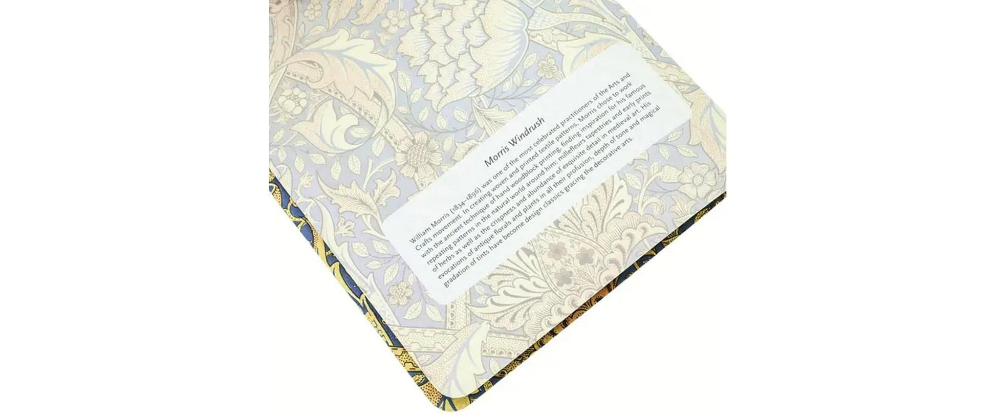 Paperblanks Notizheft – A5 – blanko – 80 Seiten – 100 g/m² – Hardcover, perforiert – blau – FSC
