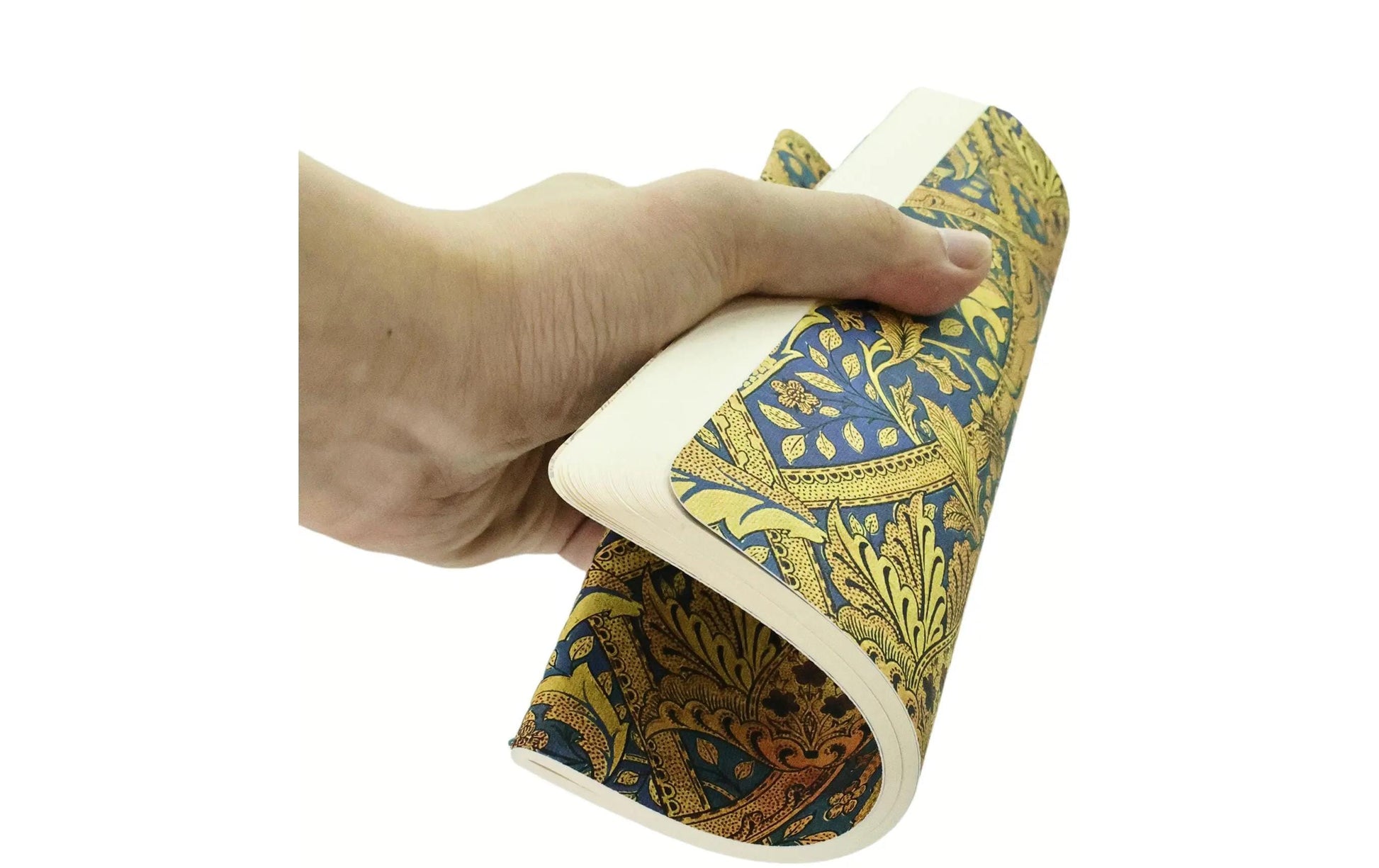 Paperblanks Notizheft – A5 – blanko – 80 Seiten – 100 g/m² – Hardcover, perforiert – blau – FSC