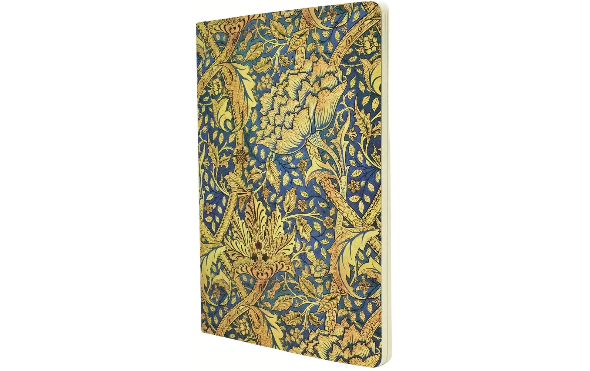 Paperblanks Notizheft – A4 – 80 Blatt – 100 g/m² – Hardcover, perforiert, abgerundete Kanten, blau, FSC