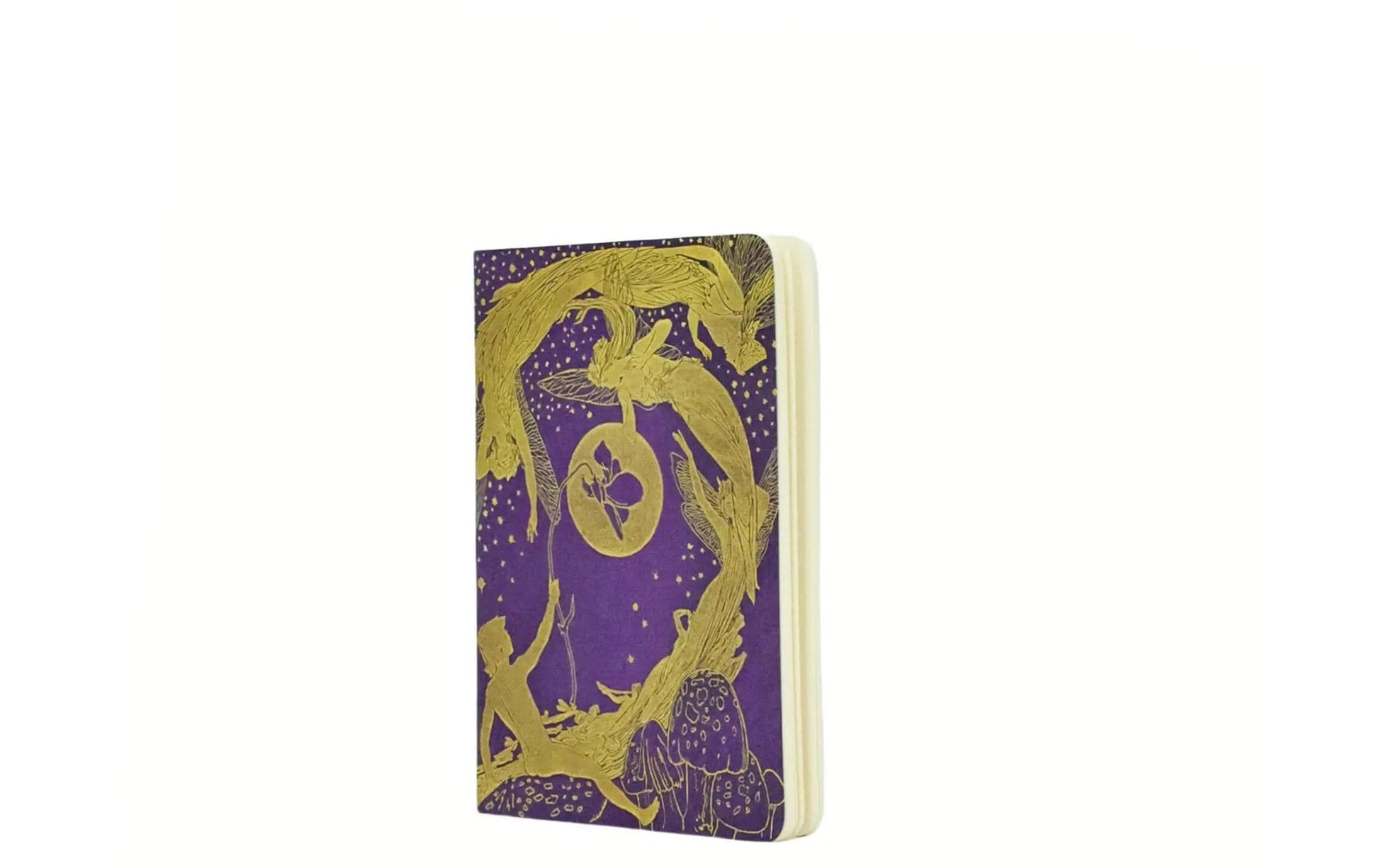 Paperblanks Notizheft – A6 – 80 Seiten – 100 g/m² – Hardcover, perforiert, abgerundete Kanten, violett, FSC