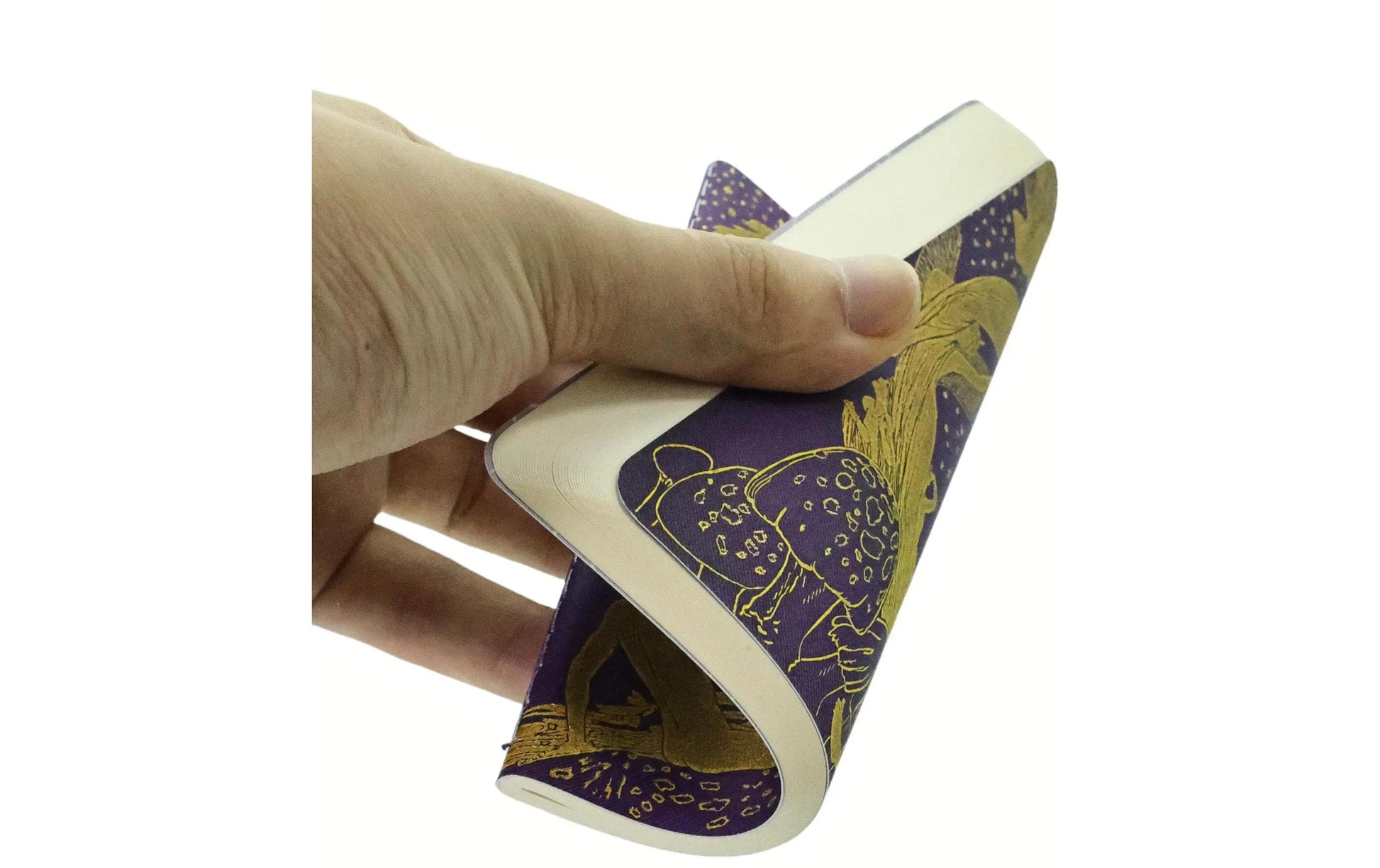 Paperblanks Notizheft – A6 – 80 Seiten – 100 g/m² – Hardcover, perforiert, abgerundete Kanten, violett, FSC