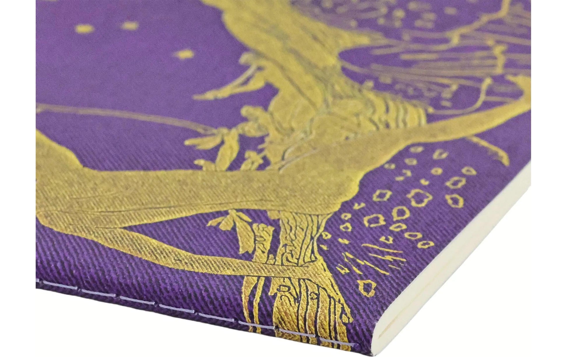 Paperblanks Notizheft – A4 – 80 Seiten – 100 g/m² – Hardcover, perforiert, abgerundete Kanten – violett – FSC