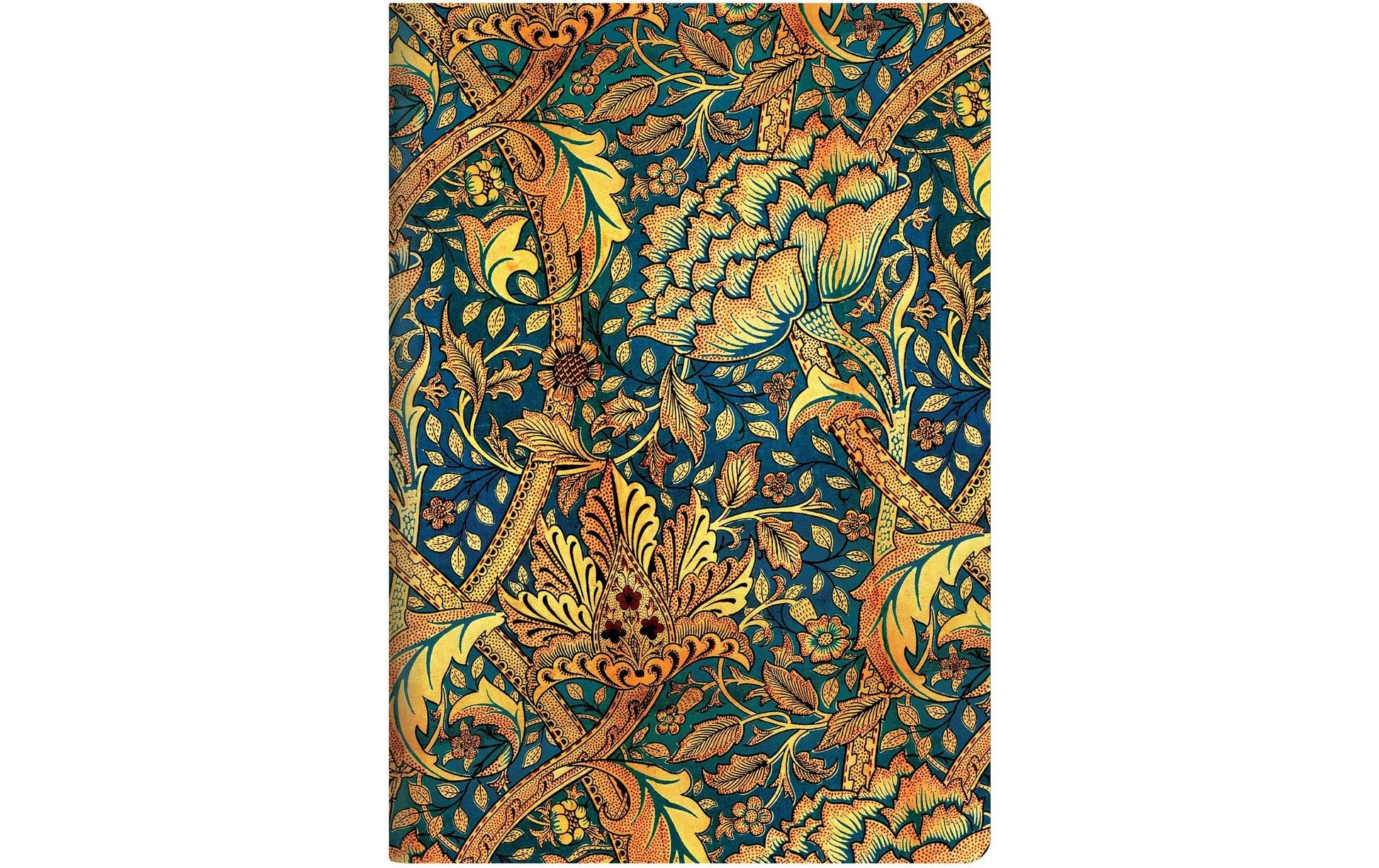 Paperblanks Notizheft – A4 – 80 Blatt – 100 g/m² – Hardcover, perforiert, abgerundete Kanten, blau, FSC