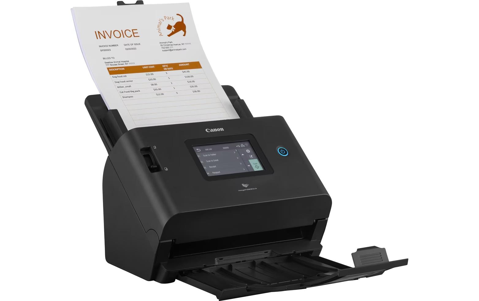 Canon imageFORMULA DR-S350NW – Dokumentenscanner, A4, 50 ppm